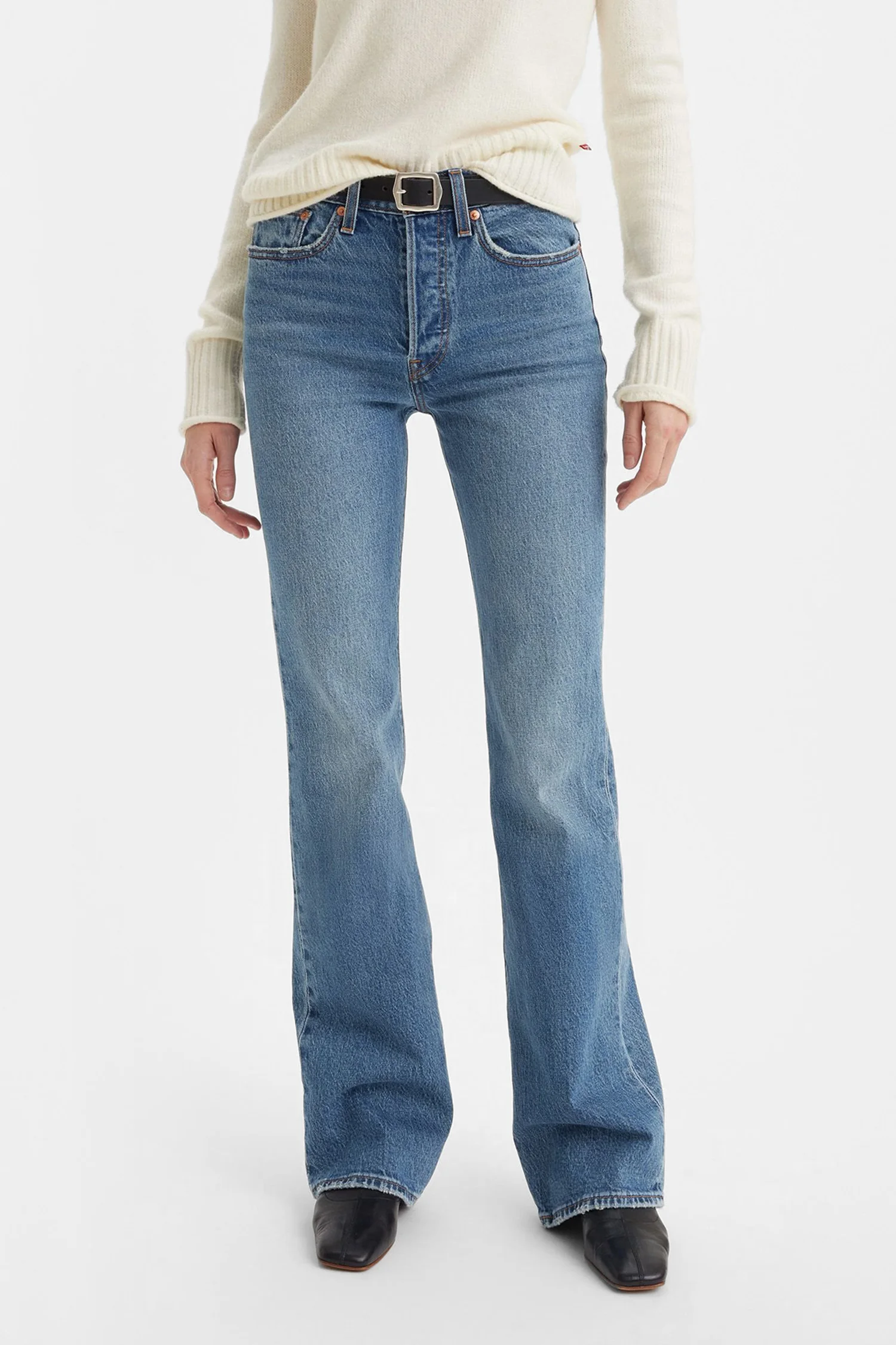 Жіночі сині джинси Wedgie Bootcut Levi's® A8710;0002 — MD-Fashion