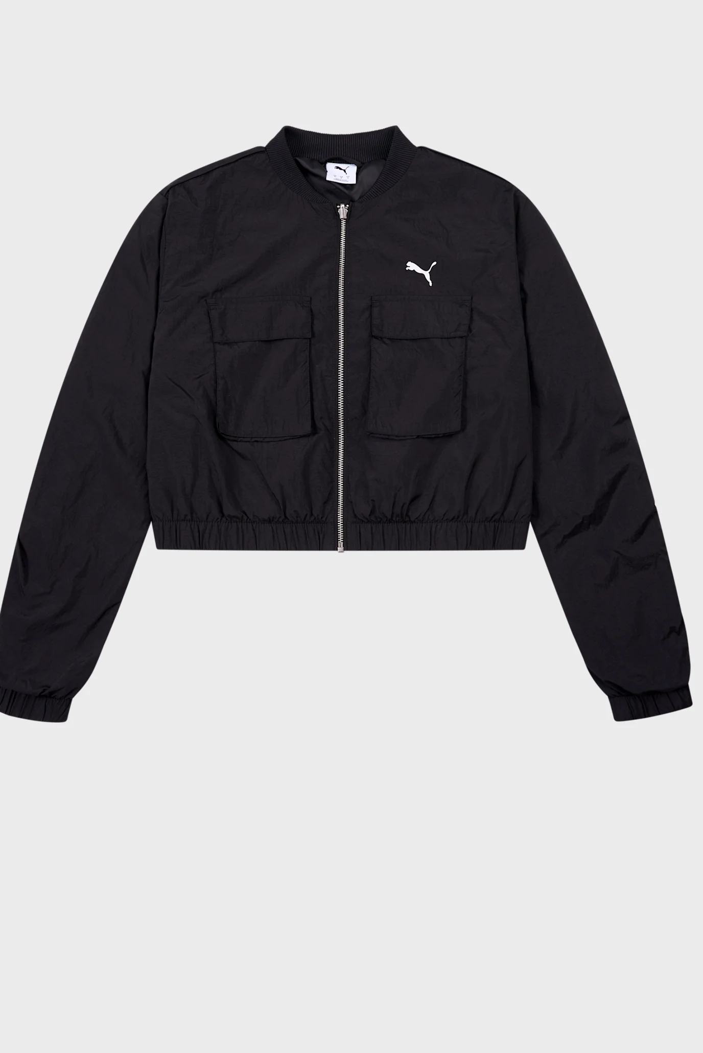 Женский черный бомбер Wardrobe Essentials Bomber Jacket Women PUMA