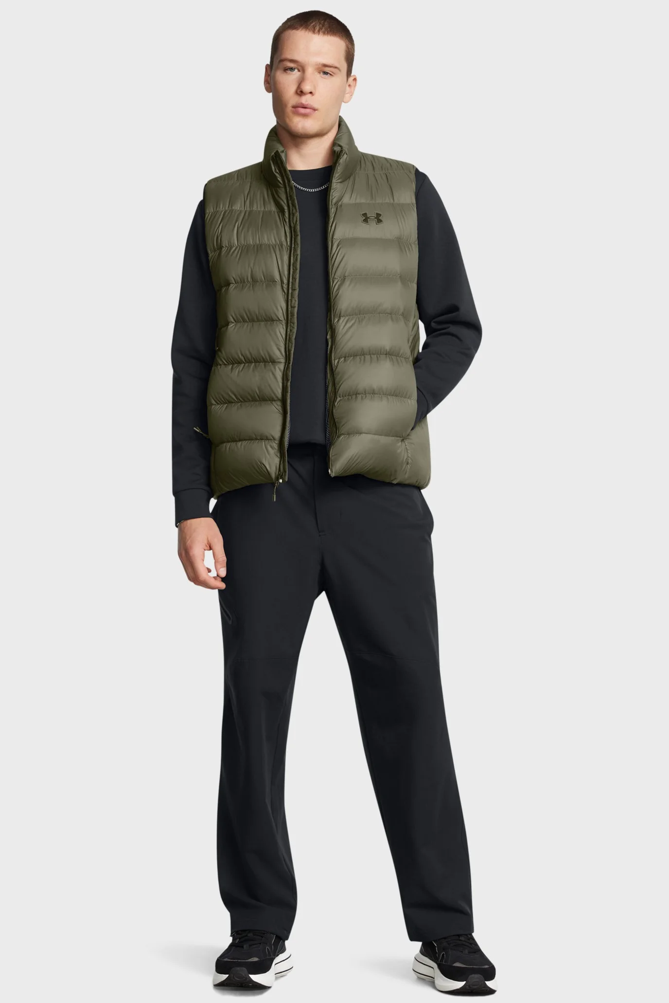 Мужской зеленый пуховой жилет LEGEND DOWN VEST Under Armour