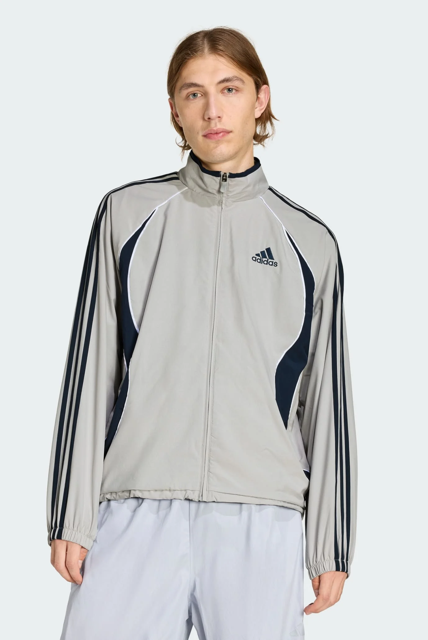 Чоловіча сіра спортивна кофта Teamgeist Adicolor adidas KD5856