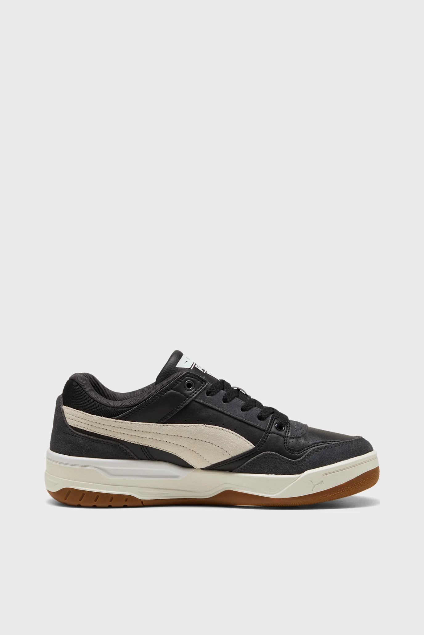 Чорні шкіряні снікерси Rebound Retro Sneakers Unisex PUMA
