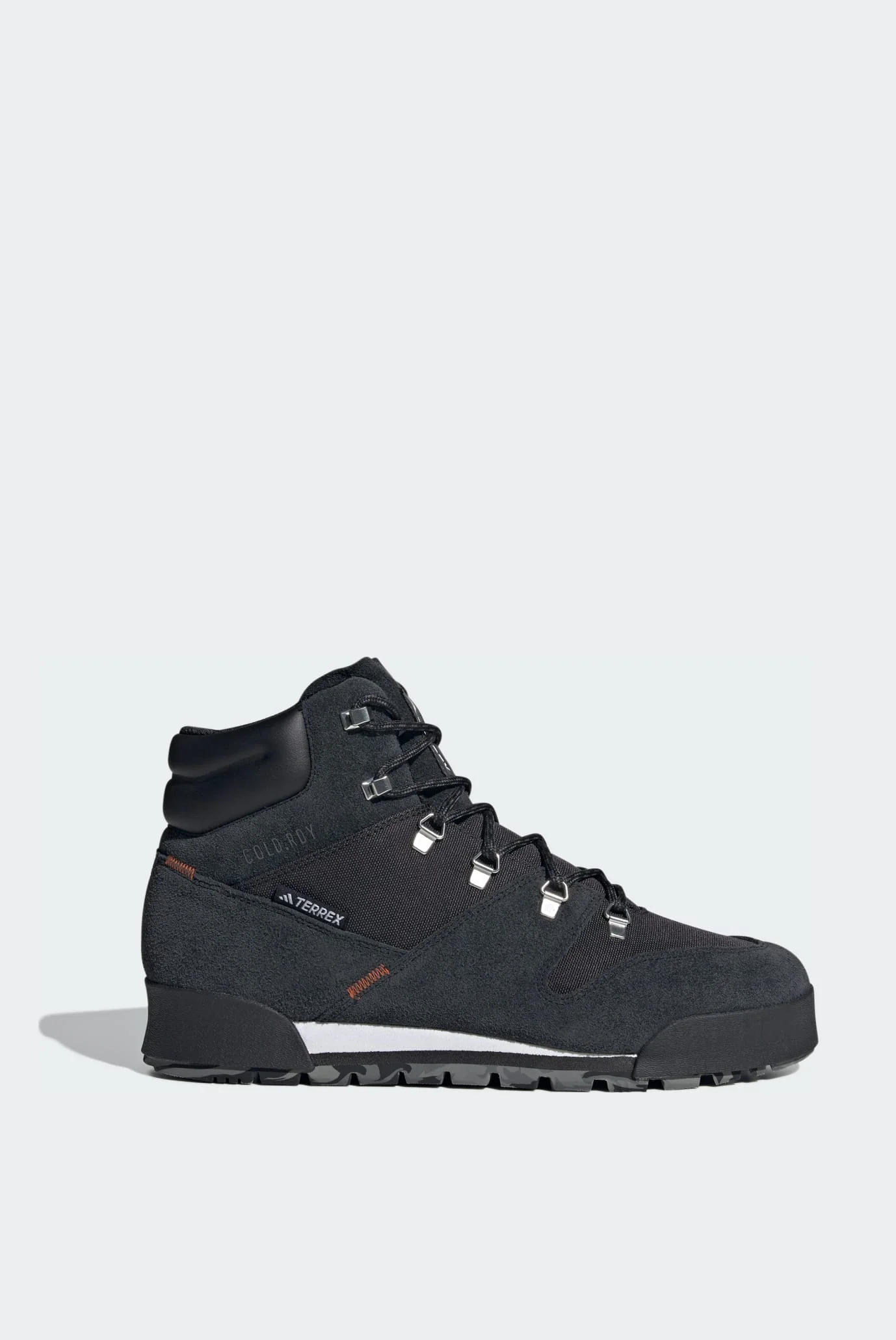 Мужские черные замшевые ботинки Terrex Snowpitch Cold.Rdy adidas