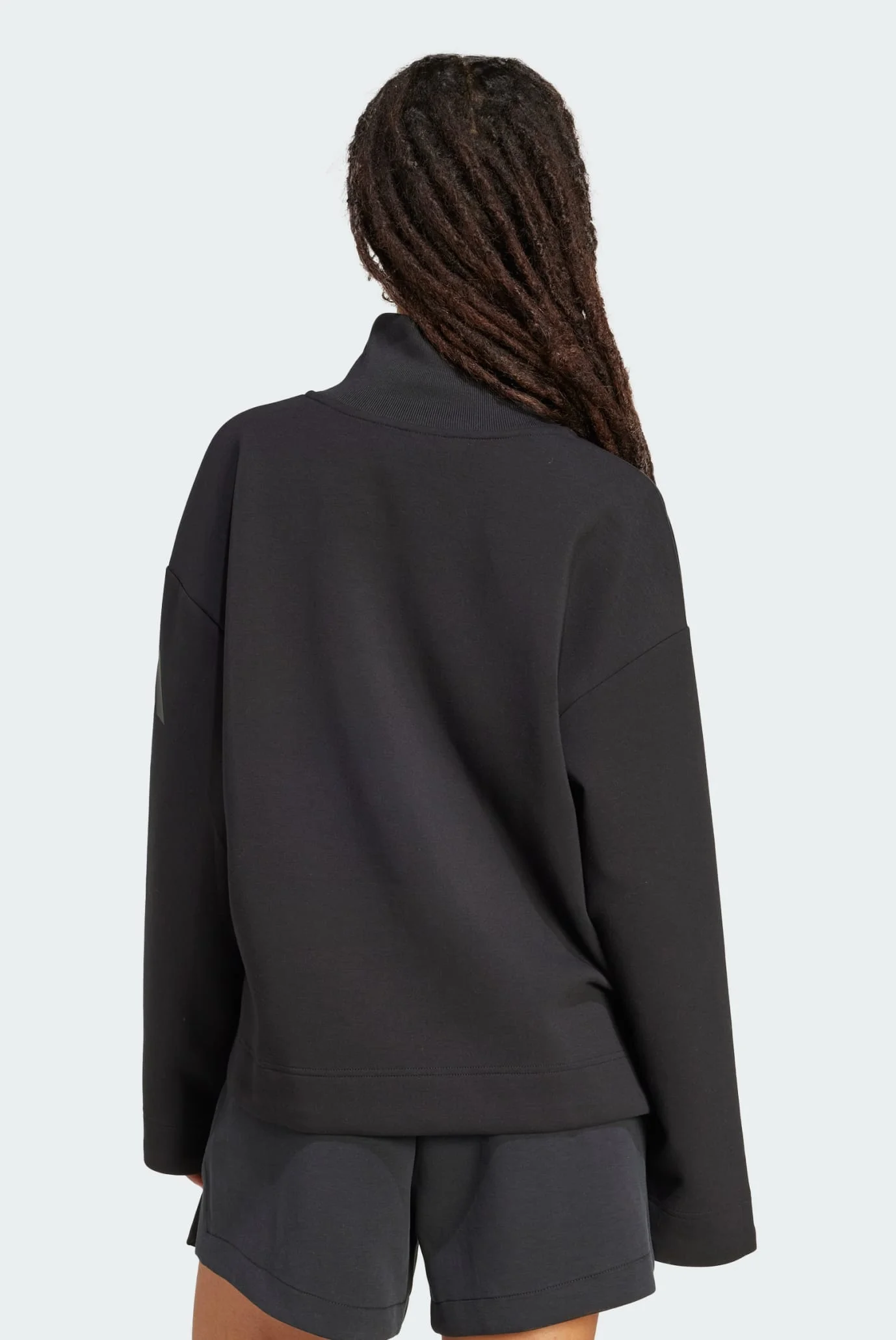 Женская черная спортивная кофта ALL SZN Soft Lux Quarter-Zip