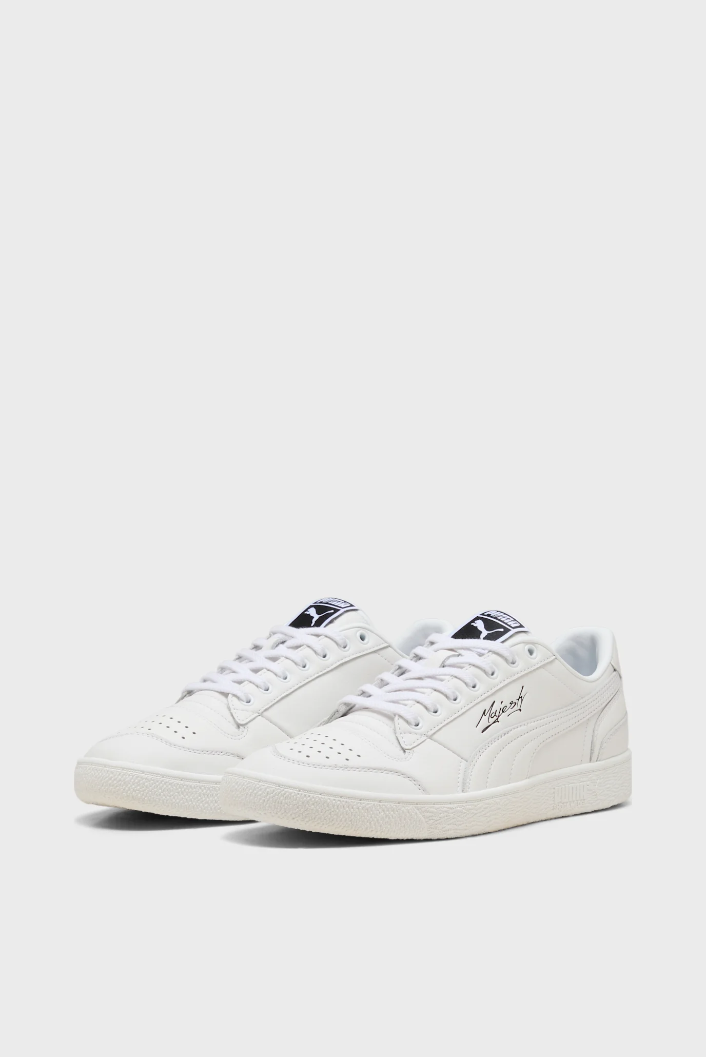 Білі шкіряні снікерси Majesty Sneakers Unisex PUMA 312617_01 — MD