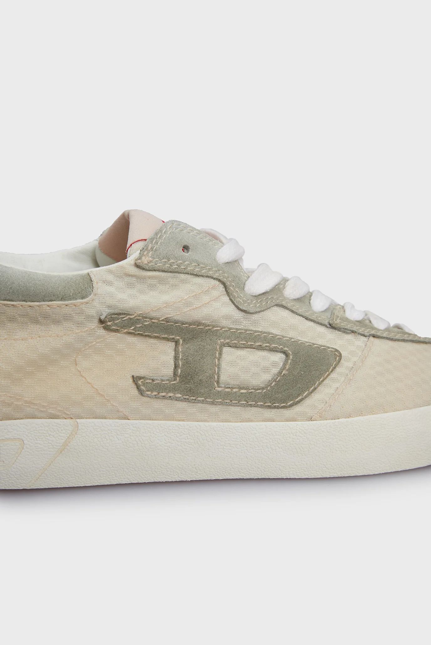 Мужские бежевые кеды S-LEROJI LOW Diesel Y03336 PS326 — MD-Fashion