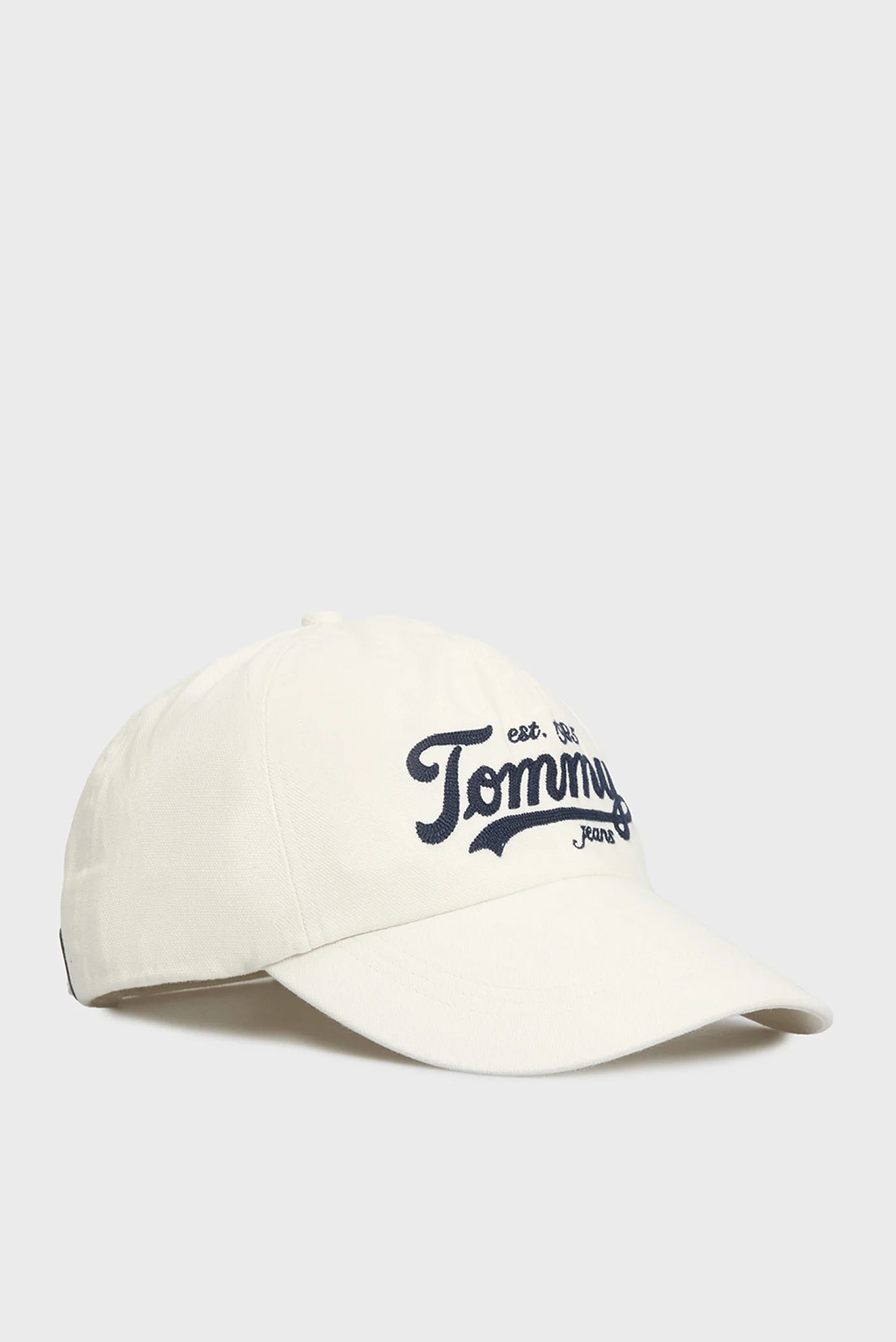 Мужская белая кепка ARCHIVE SCRIPT Tommy Jeans AM0AM13550 — MD-Fashion