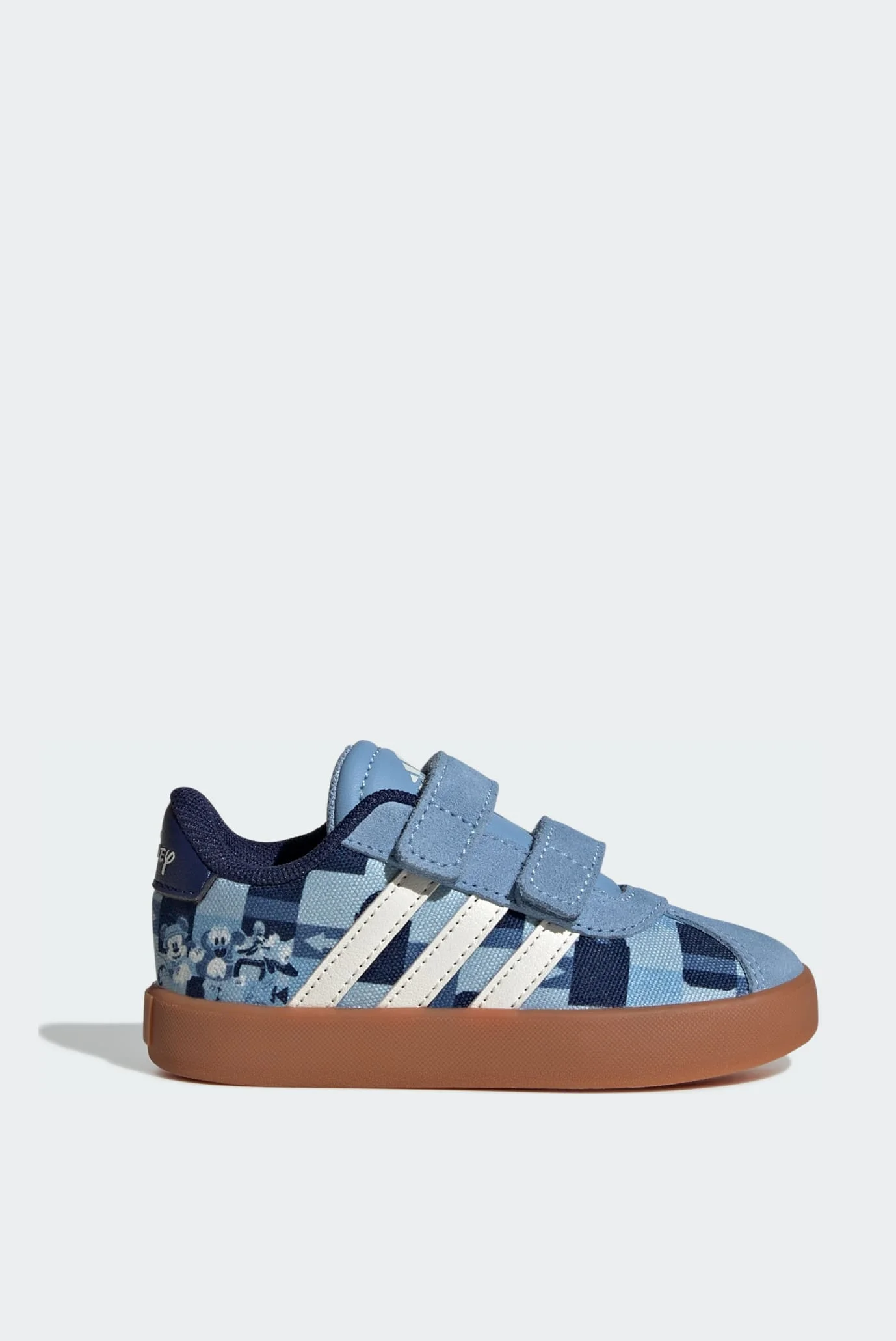 Дитячі сині кросівки adidas x Disney Mickey Mouse Vl Court Kids