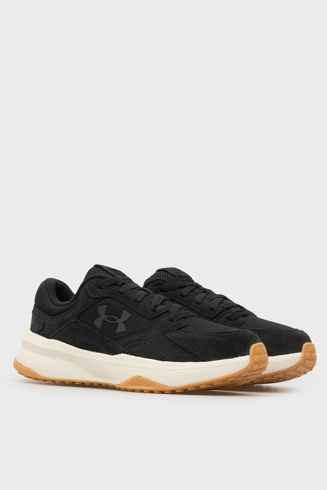 Мужские черные замшевые кроссовки Edge SUEDE Under Armour 3027731