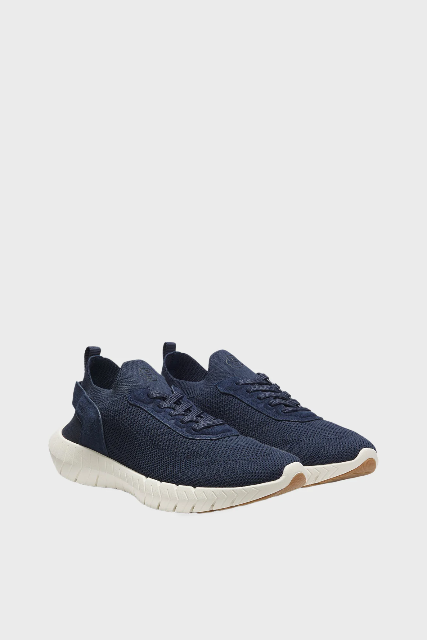 Мужские темно-синие кроссовки BOSS 50563857;401 — MD-Fashion