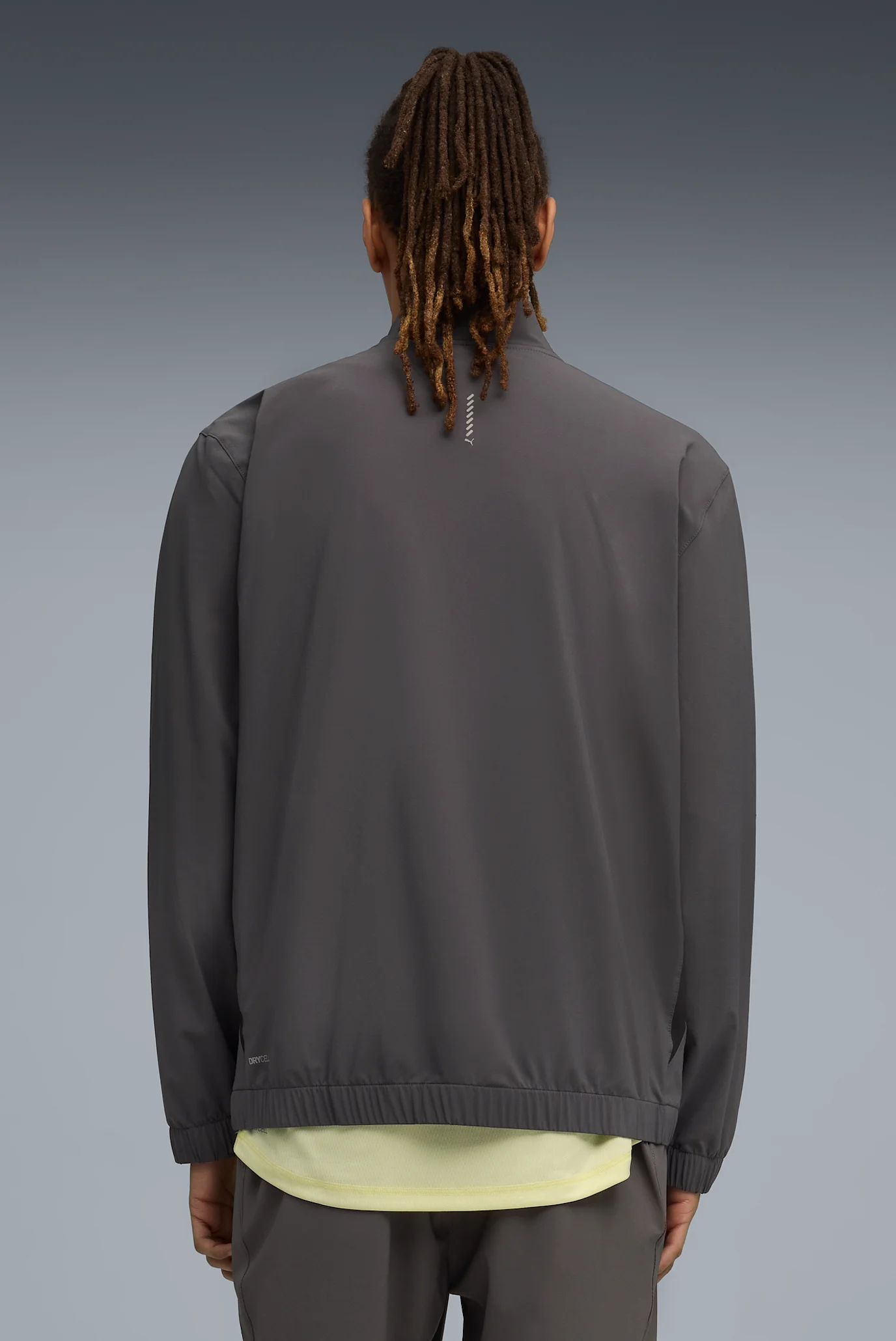 Чоловіча сіра вітровка VELOCITY Woven Running Jacket Men PUMA