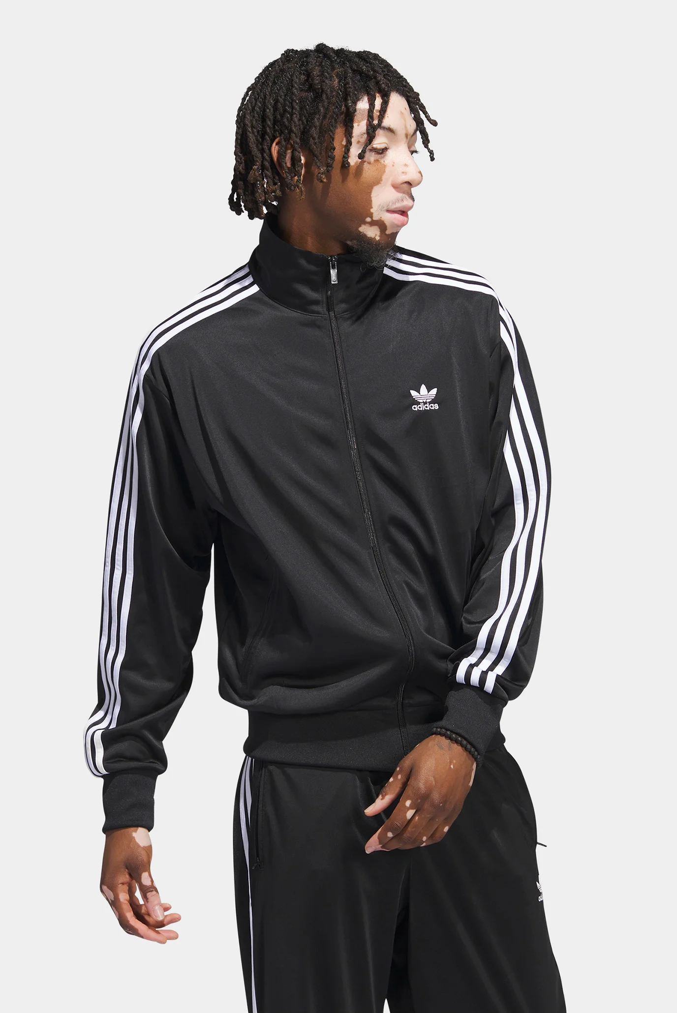 Мужская черная спортивная кофта Adicolor Classics Firebird adidas