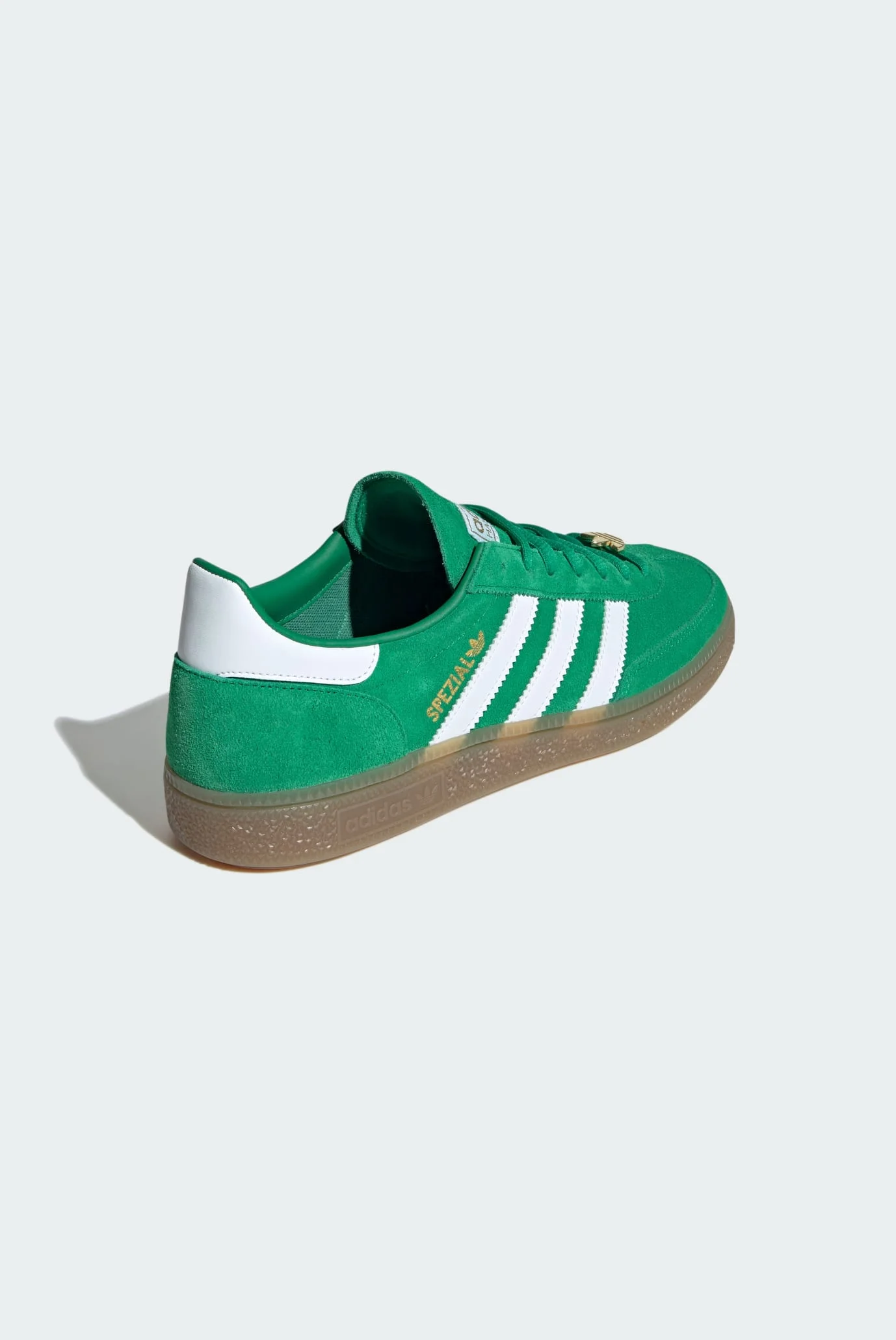 B'z 「GREEN」 Чоловічі зелені замшеві снікерси Handball Spezial adidas JH9232
