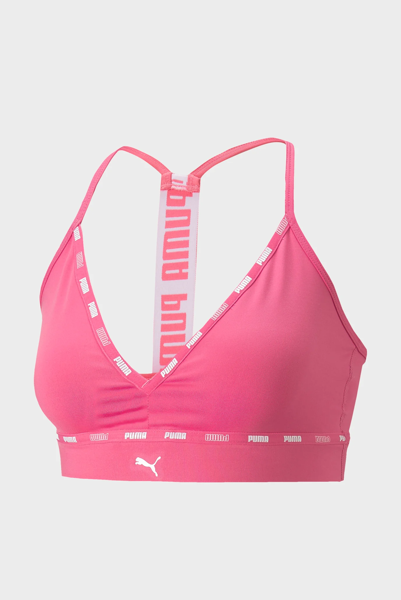 Женский розовый топ PUMA Strong Strappy Training Bra Women PUMA