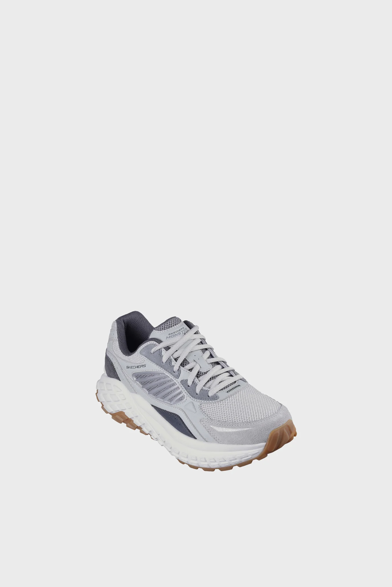 Чоловічі сірі кросівки MONSTER EVO Skechers 232744 GYCC — MD-Fashion