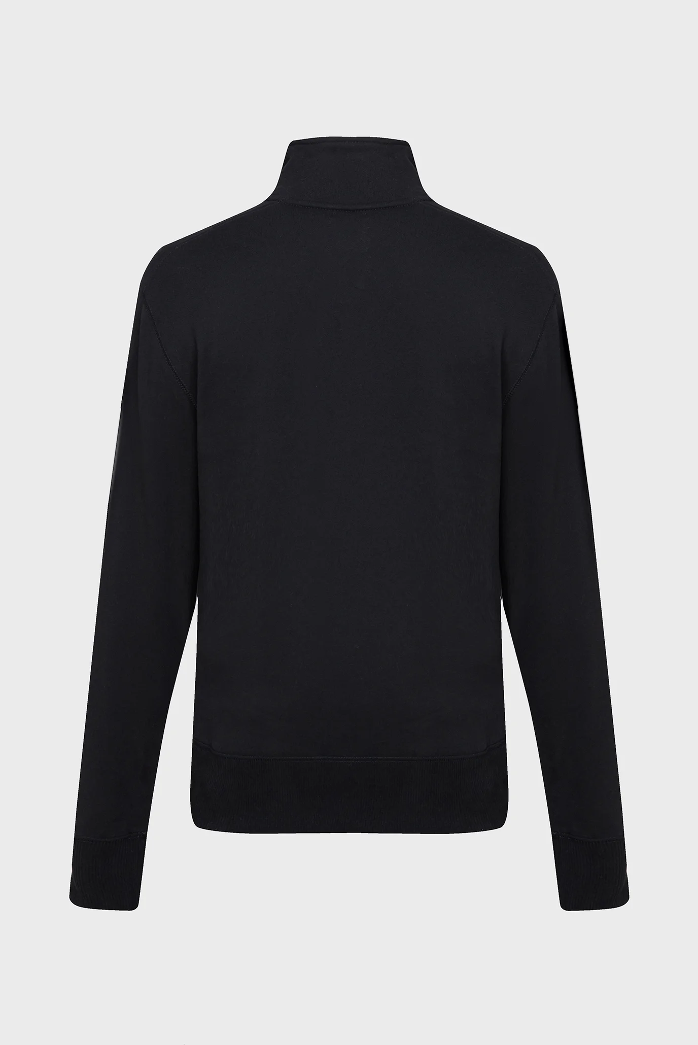 Мужская черная спортивная кофта BADGE HALF ZIP HWK Calvin Klein