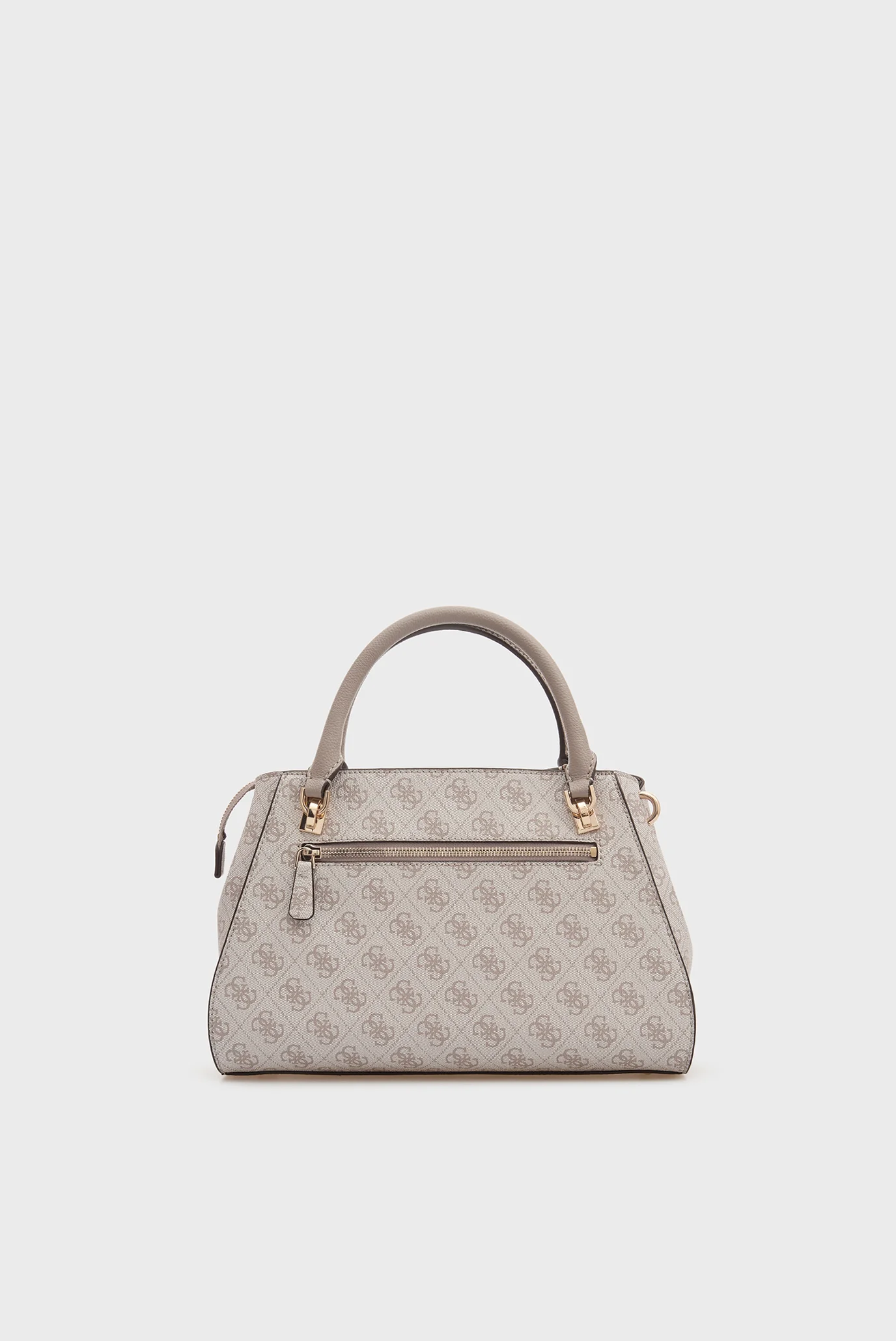 Женская бежевая сумка с узором NOELLE II LUXURY Guess HWBG9672070