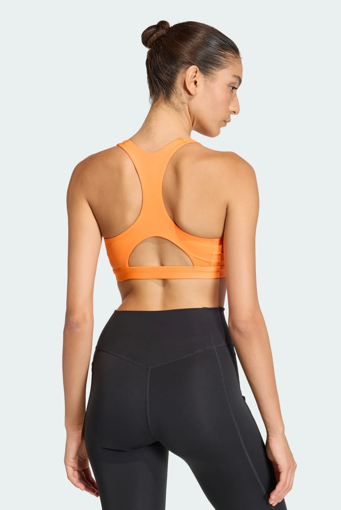 Жіночий помаранчевий топ Optime Essentials Workout Medium Support