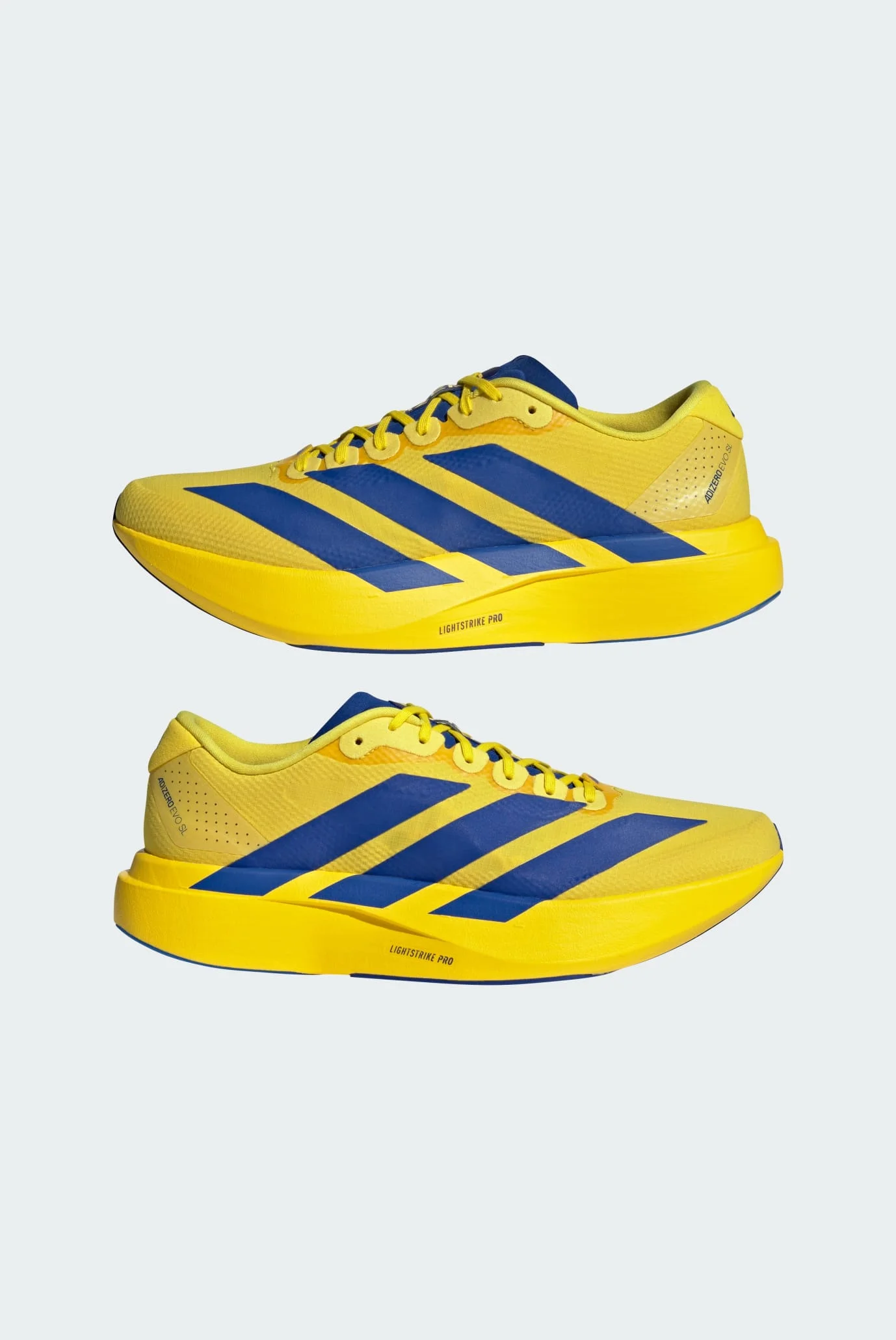 Чоловічі жовті кросівки Adizero EVO SL adidas KK3673 — MD-Fashion