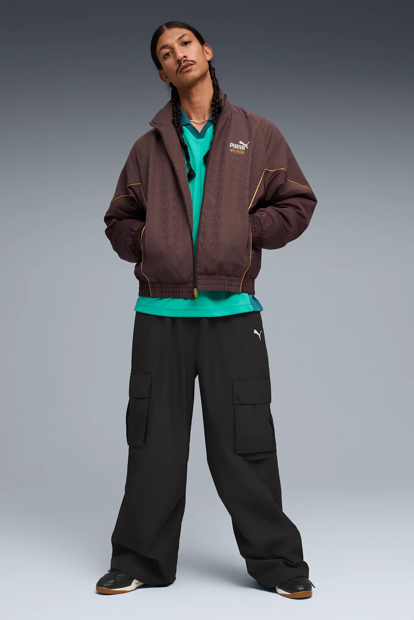 Коричневая куртка KING Jacket Unisex (унисекс) PUMA 635023_13 — MD