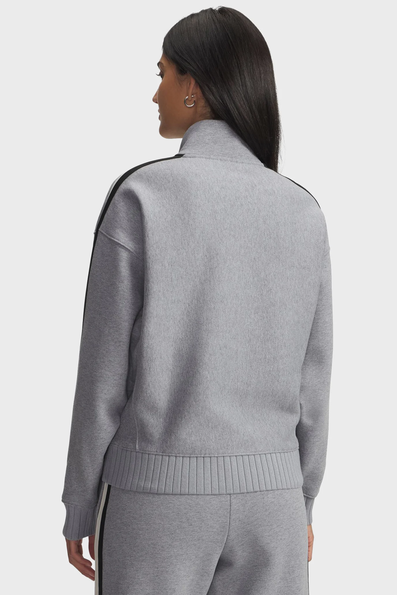 Женская серая спортивная кофта Icon HWT Fleece HZ Under Armour