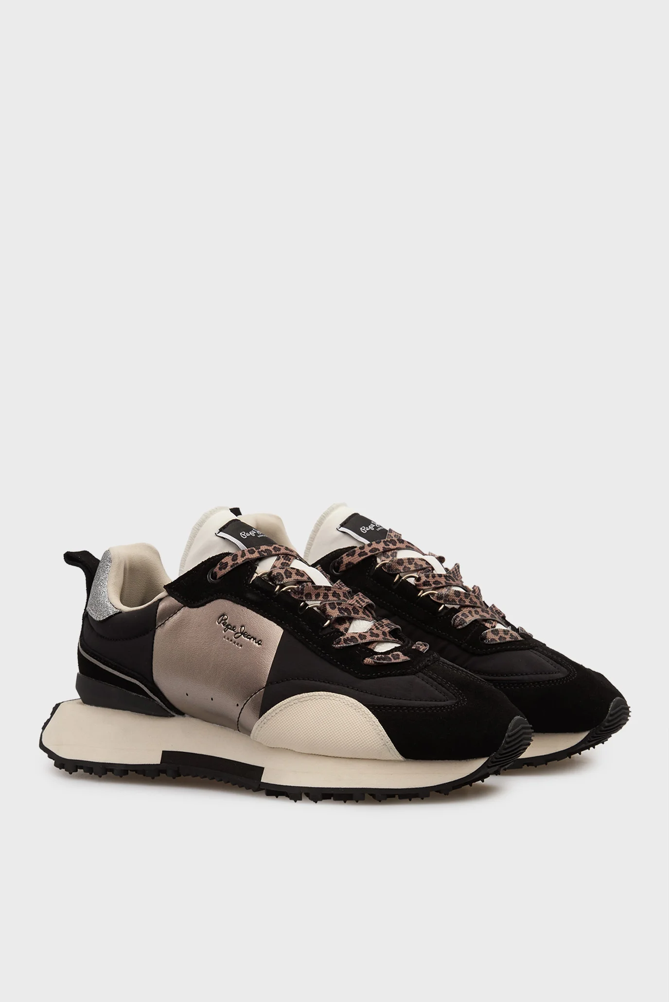 Жіночі чорні кросівки ARCHER Pepe Jeans PLS600001 — MD-Fashion