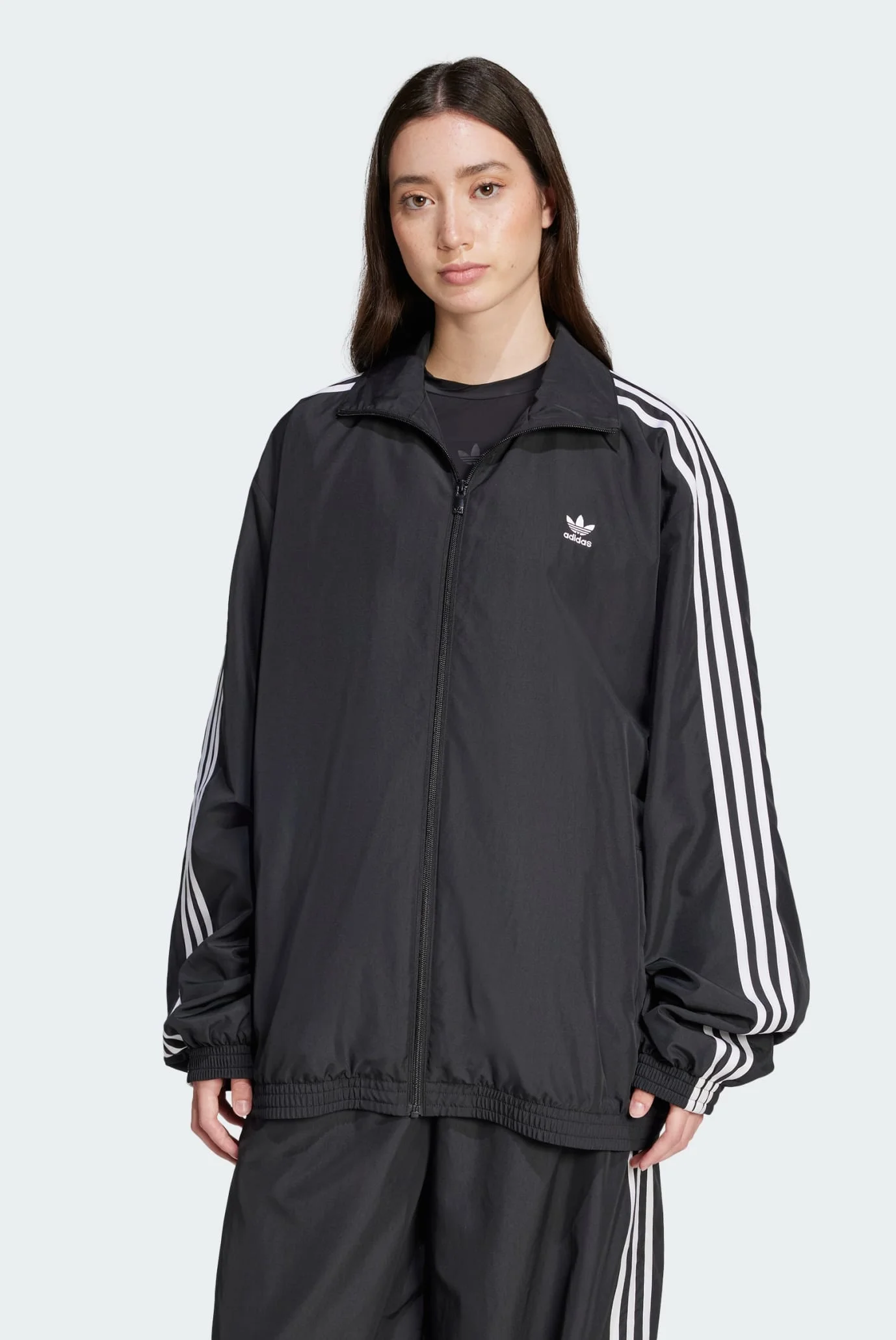 Жіноча чорна спортивна кофта Adilenium Season 3 Oversized adidas