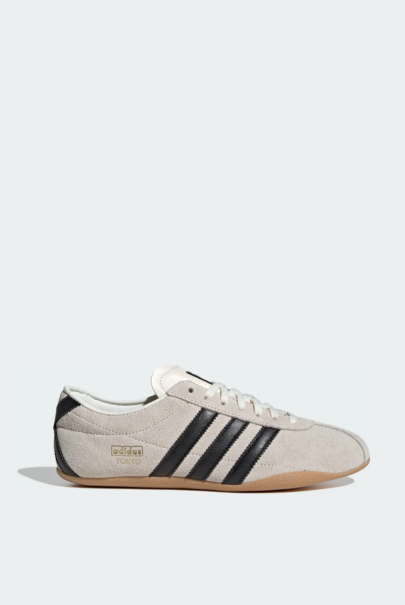 Жіночі бежеві замшеві кросівки Tokyo adidas JI0182 — MD-Fashion