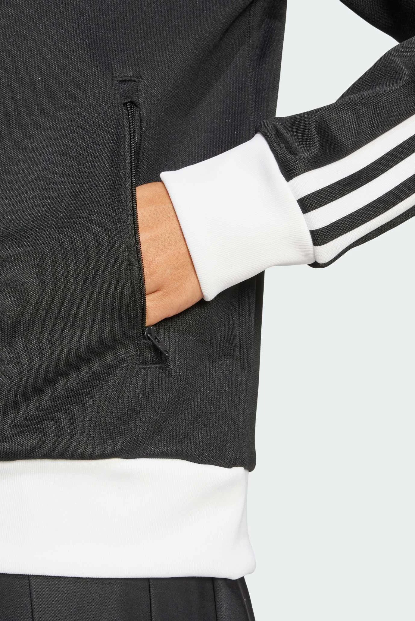 Женская черная спортивная кофта Beckenbauer adidas HZ3743 — MD-Fashion