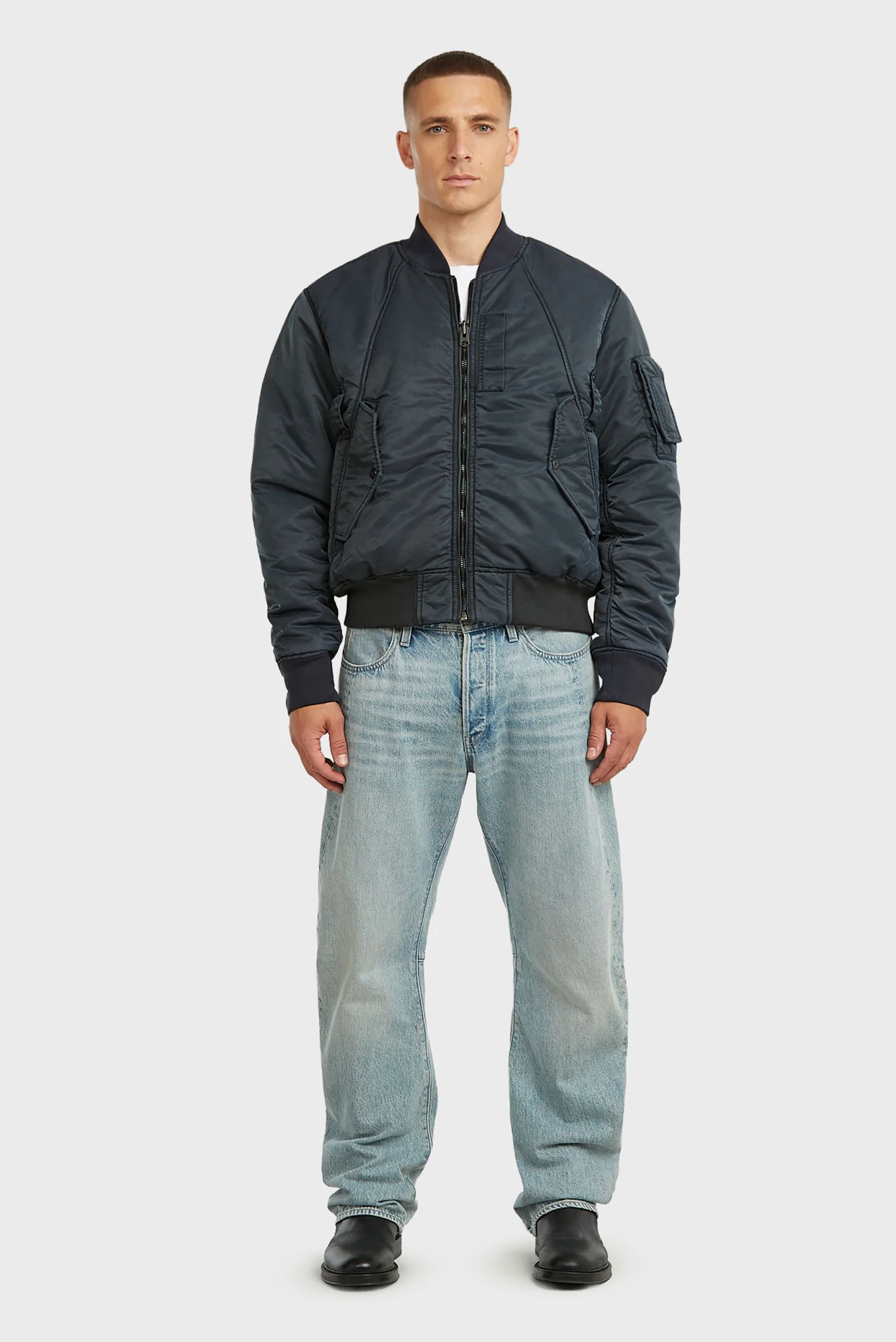 Чоловічий двосторонній бомбер Reversible G-Star RAW D26983,D192
