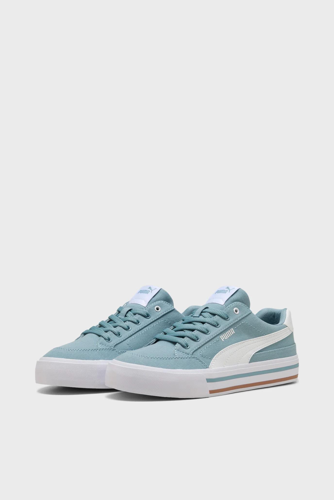 Голубые кеды Court Classic Vulcanised Formstrip Unisex Sneakers
