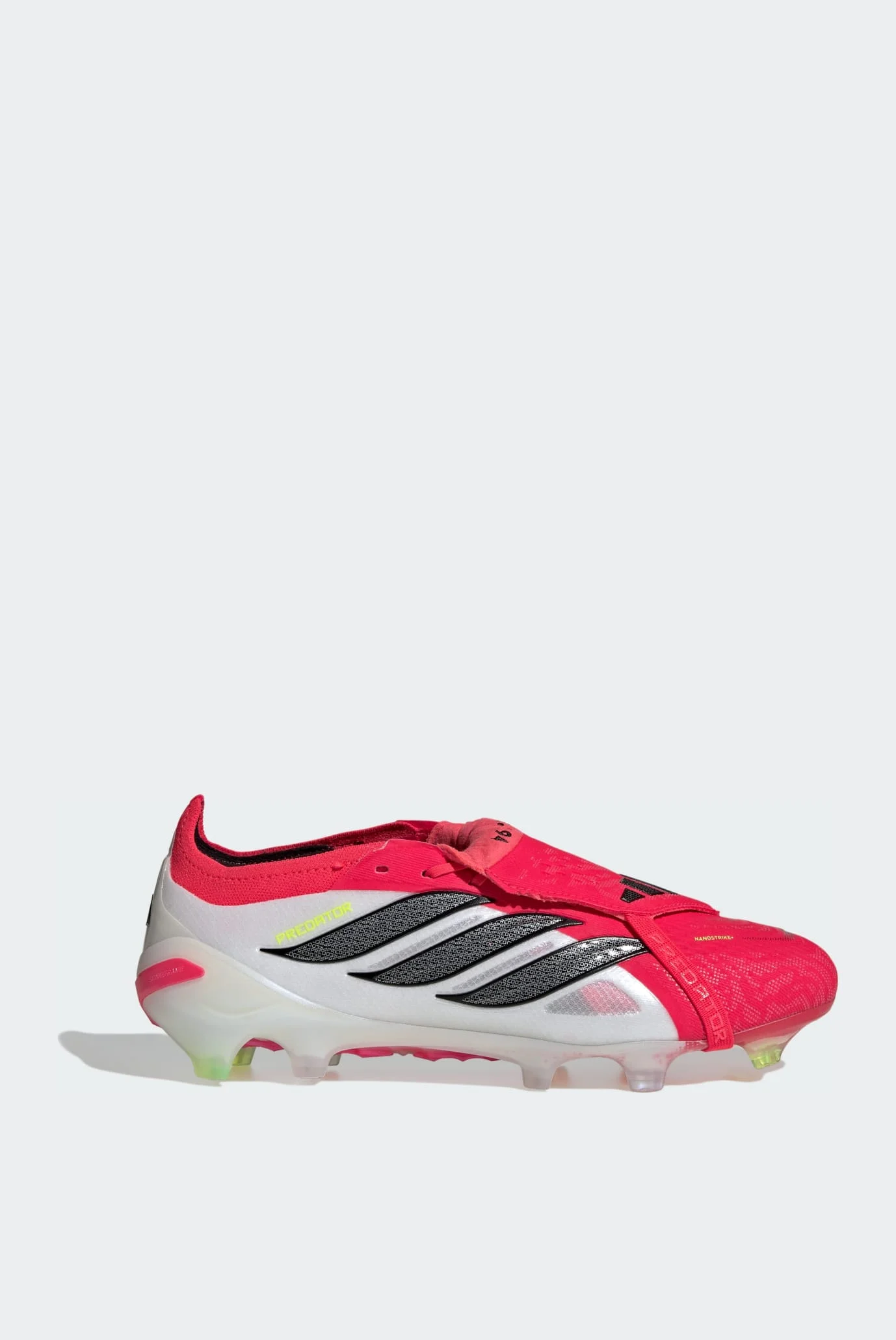 Розовые бутсы PREDATOR ELITE Fold-Over Tongue Firm Ground adidas