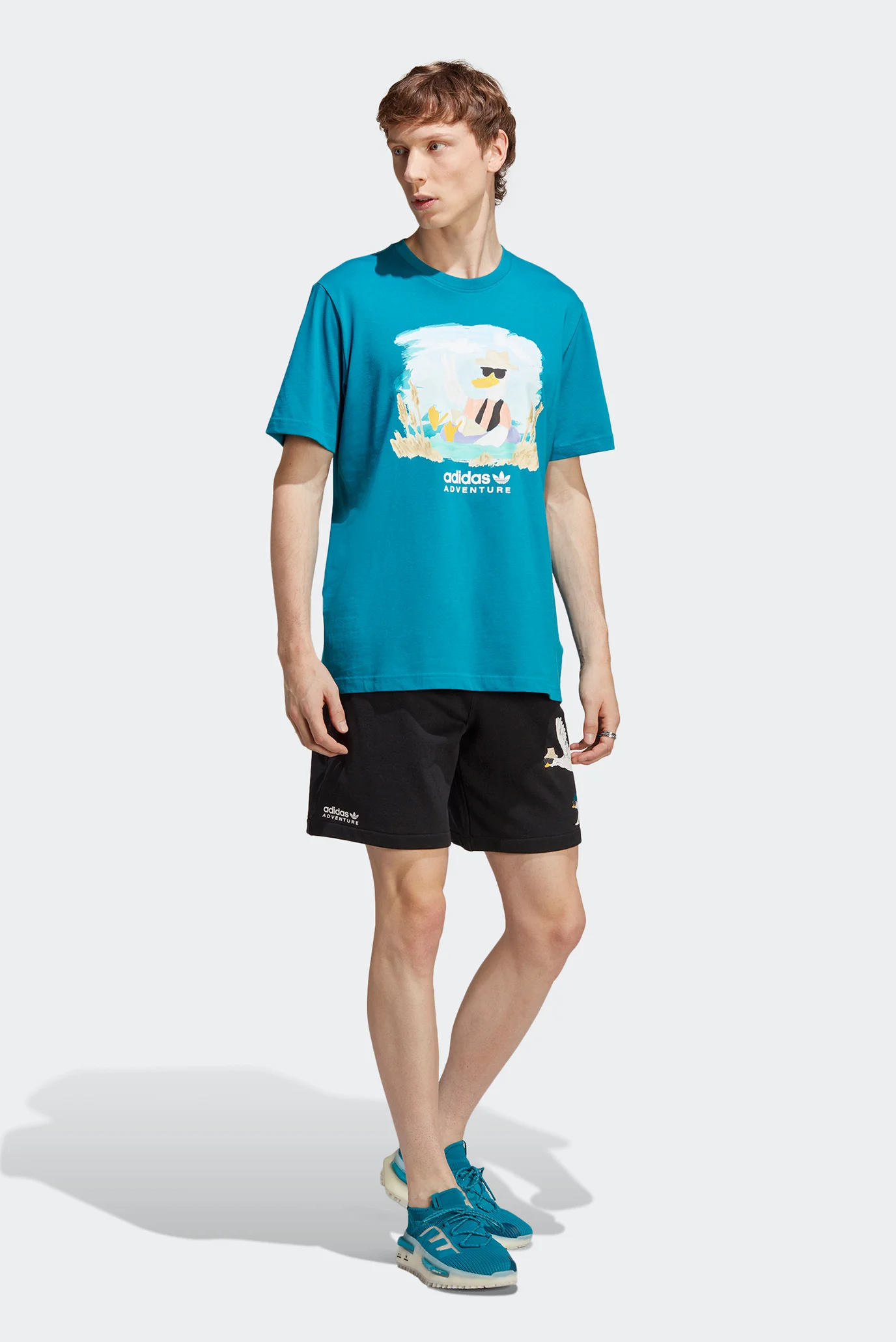 Футболка adidas Adventure Graphic adidas HZ1146 — MD-Fashion