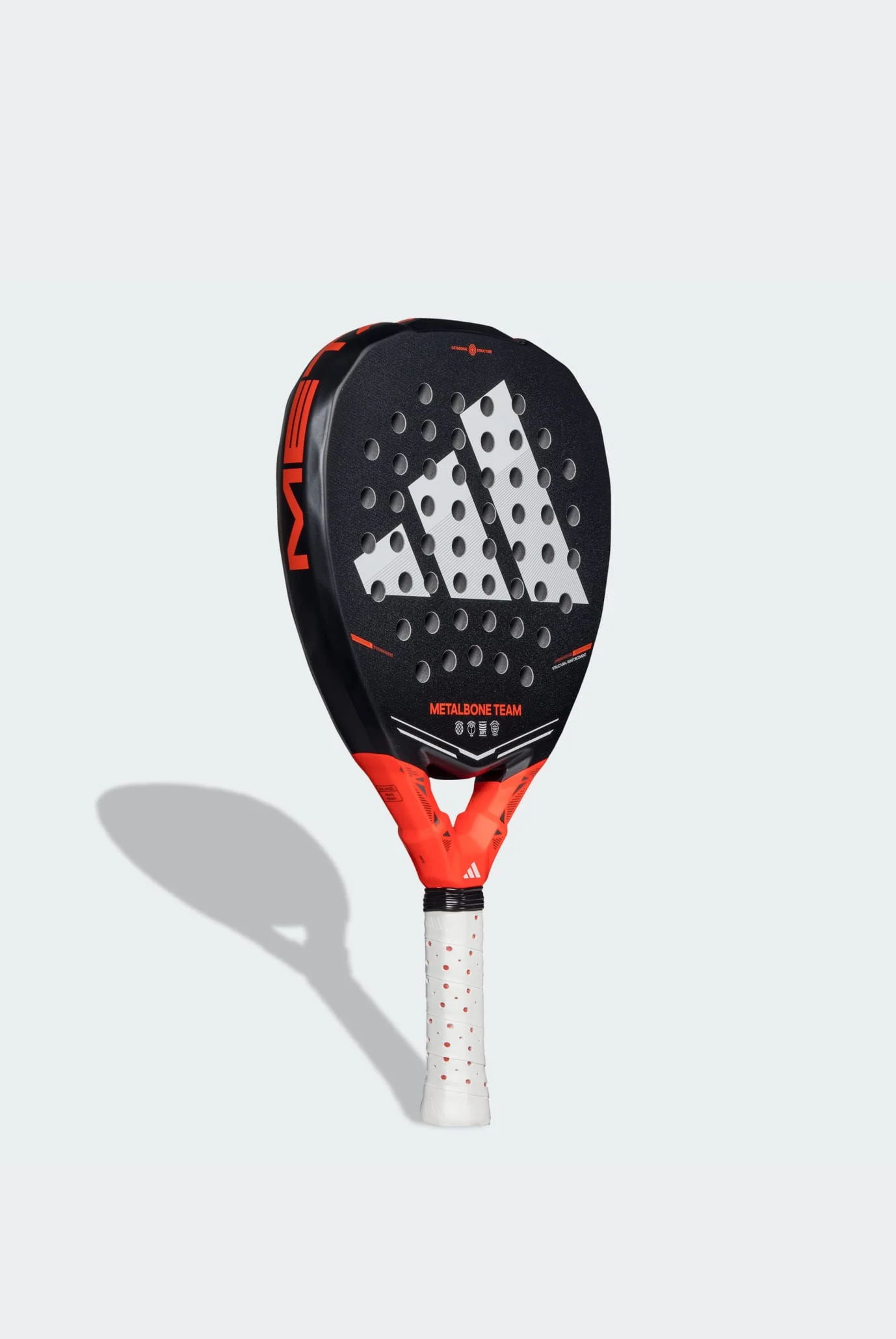 Черная ракетка для падела METALBONE TEAM 2026 adidas KL2622 — MD