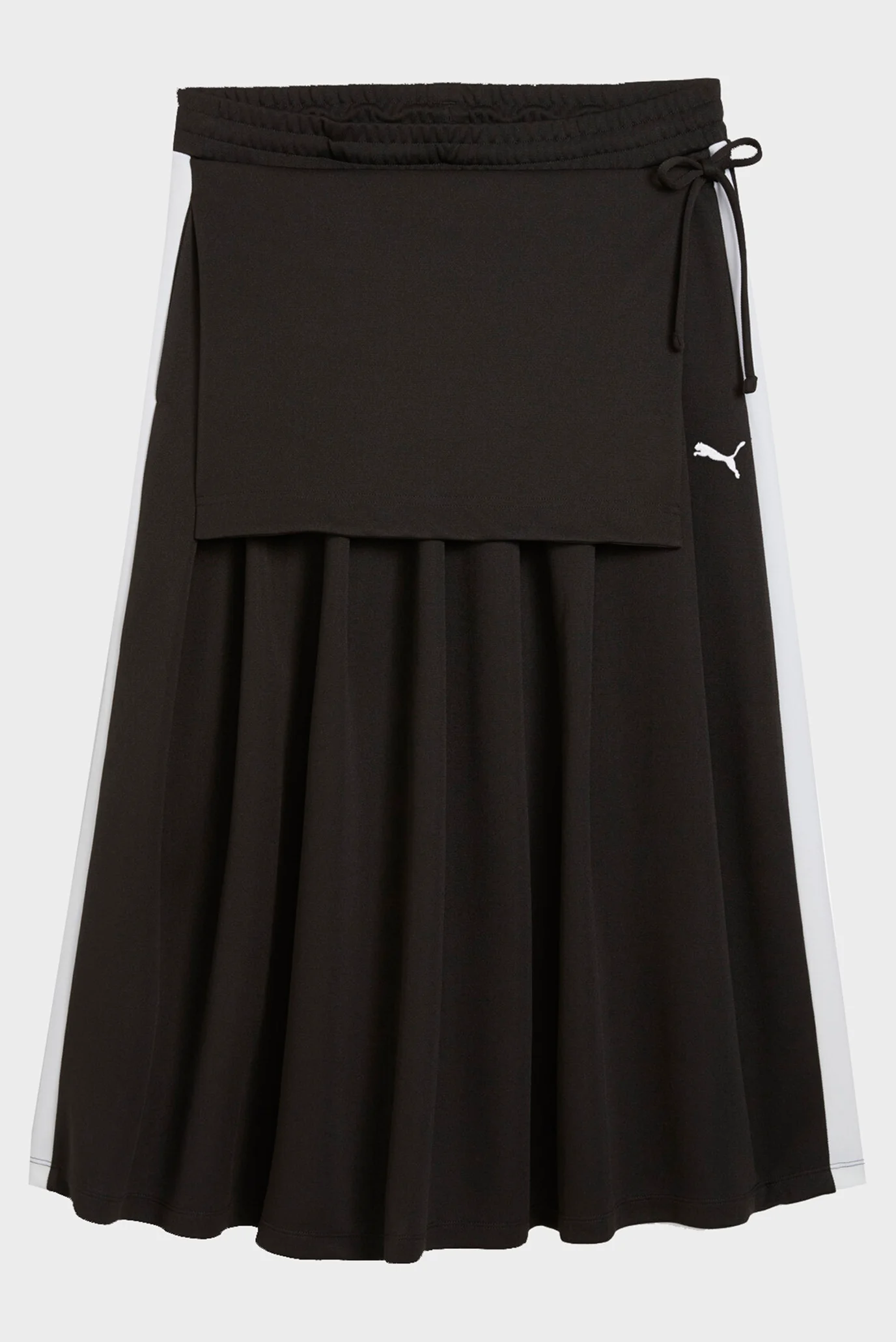 Жіноча чорна спідниця T7 Midi Pleated Skirt Women PUMA 634622_01