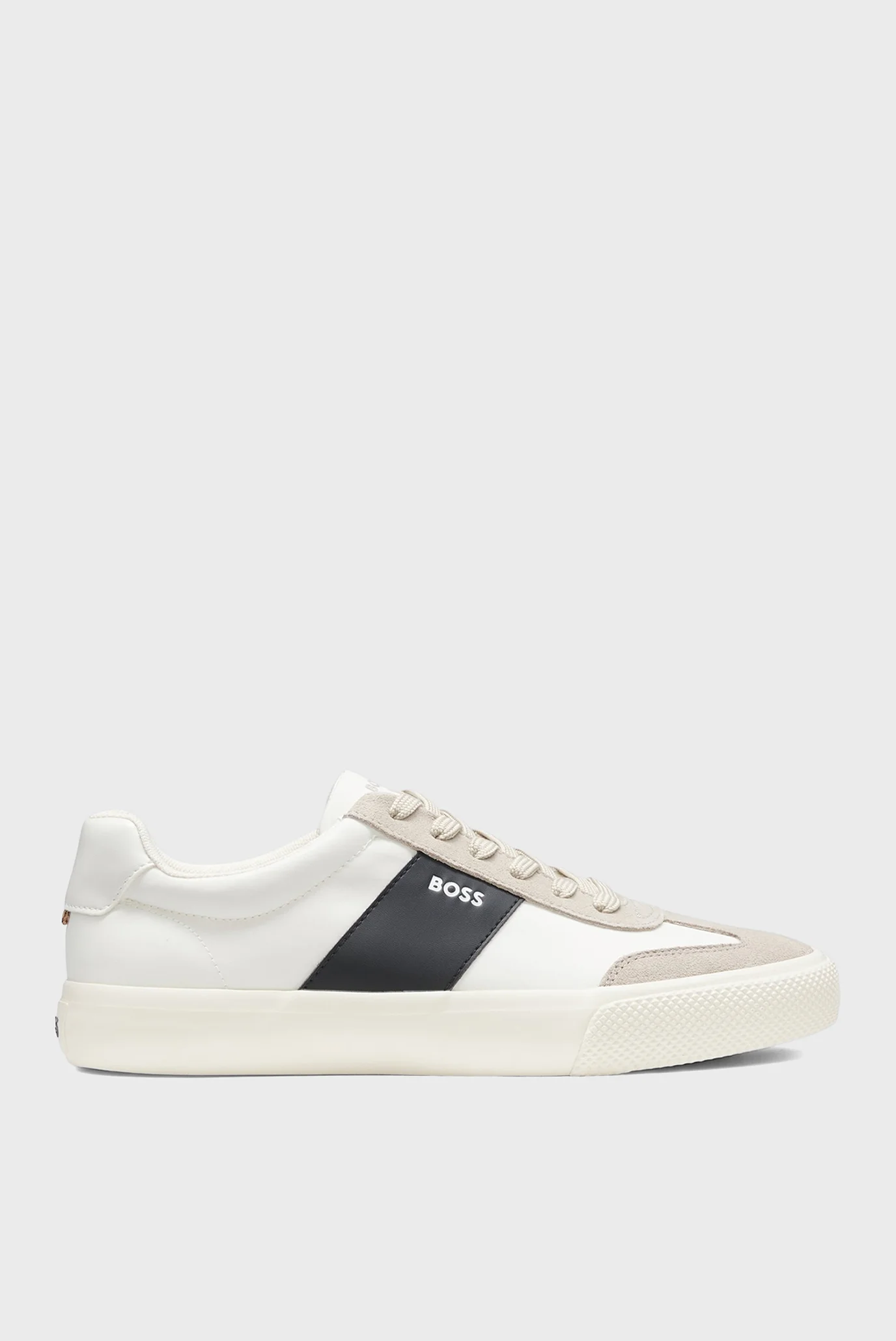 Чоловічі білі снікерси BOSS 50563847;271 — MD-Fashion