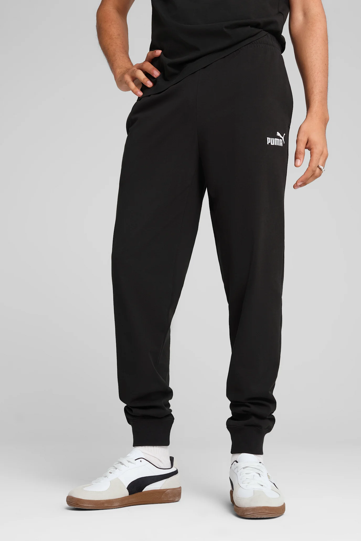 Чоловічі чорні спортивні штани Essentials No. 1 Logo Jersey Pants
