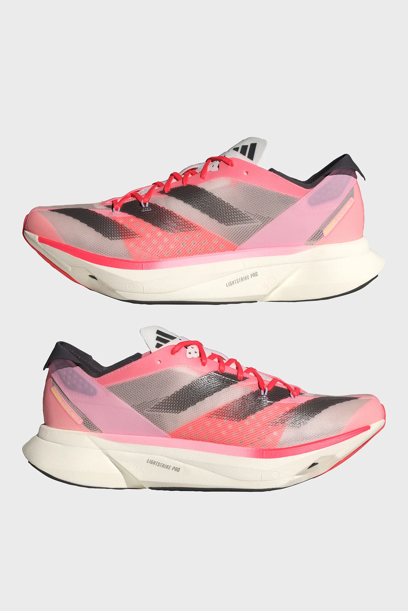 Розовые кроссовки ADIZERO ADIOS PRO 3 M adidas ID3633 — MD-Fashion