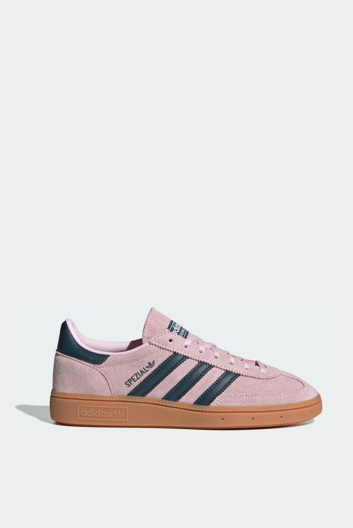 h Iブーケ Жіночі пудрові замшеві снікерси Handball Spezial adidas IF6561