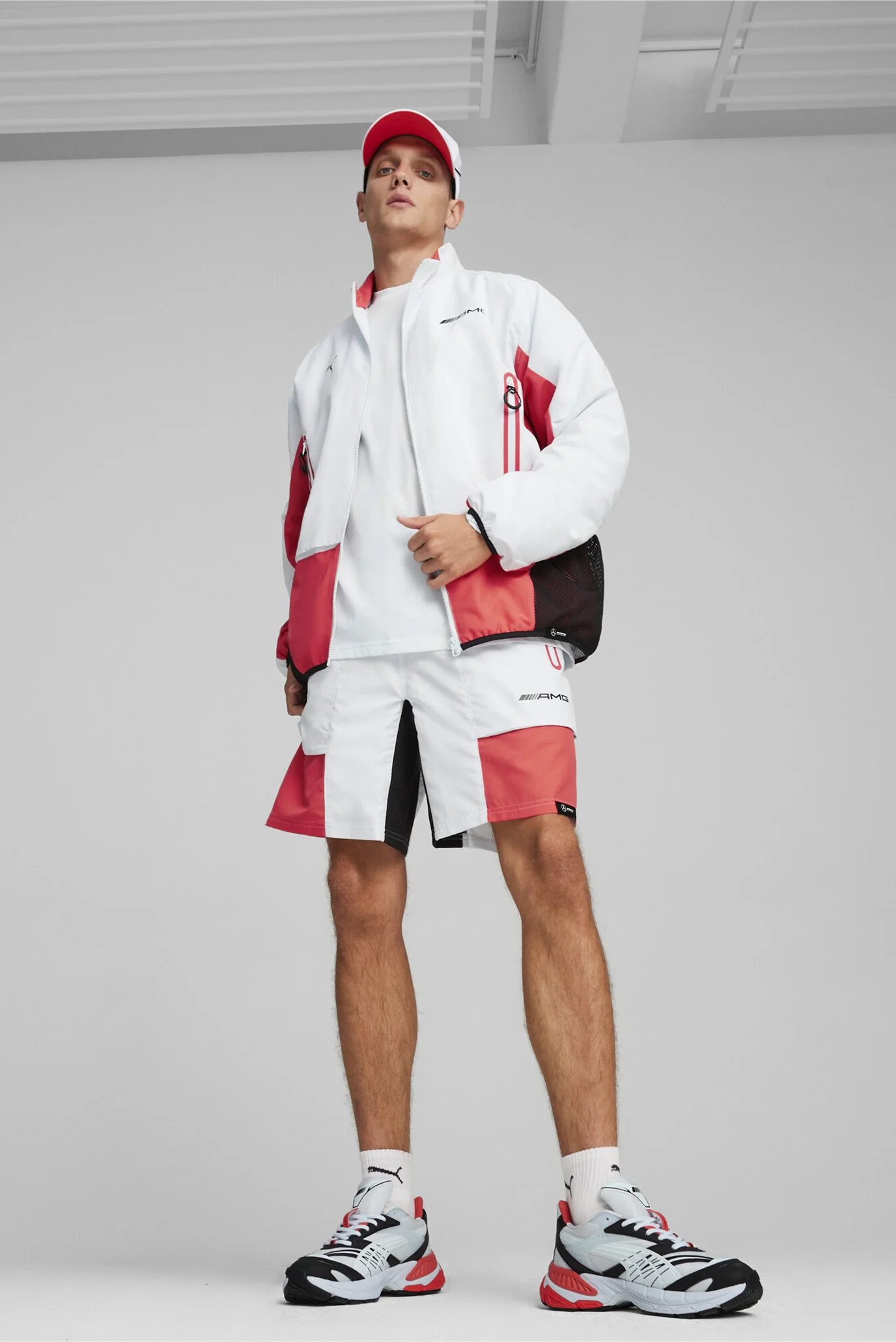 Мужские шорты AMG Statement Woven Motorsports Shorts PUMA 623708