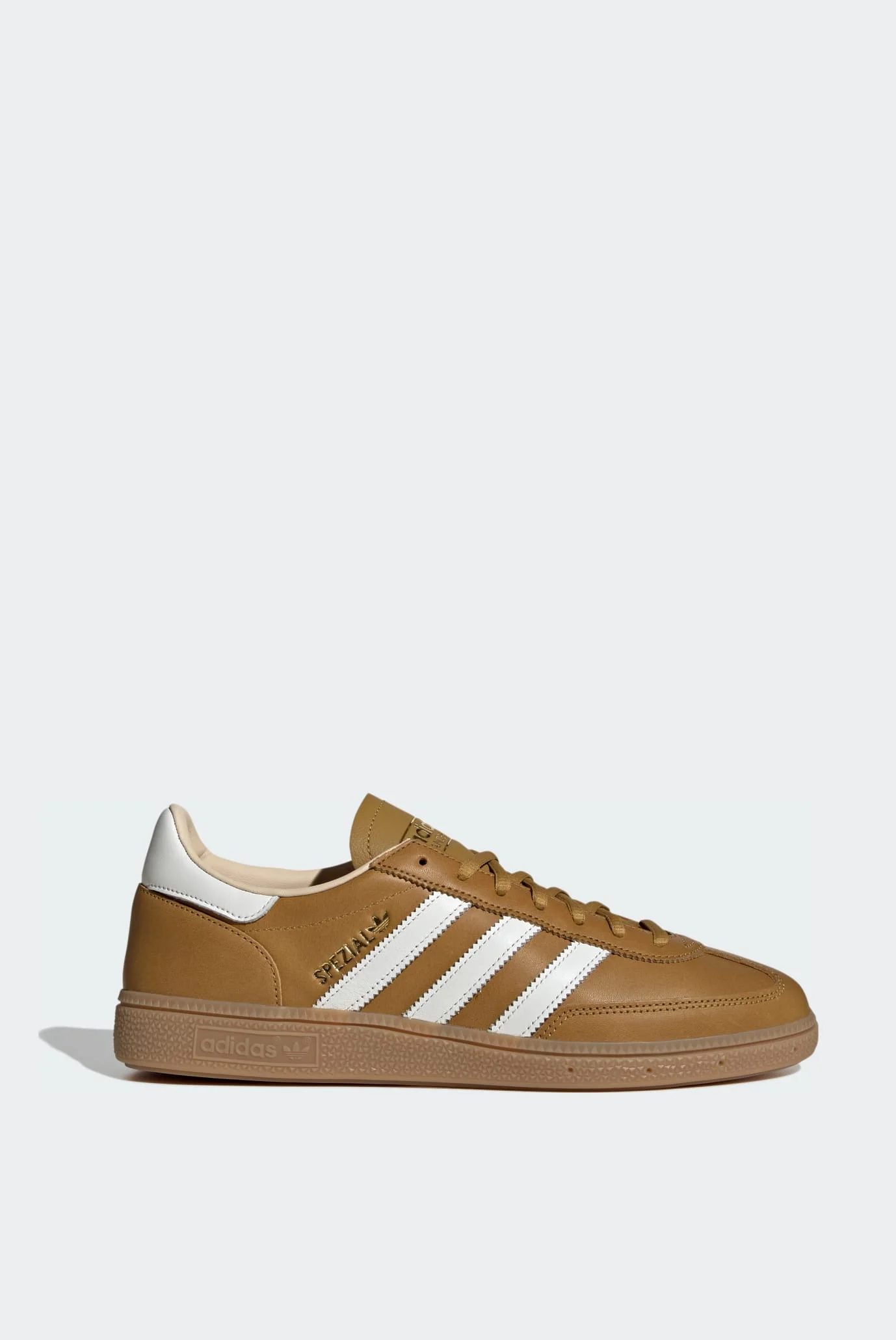 Мужские коричневые кожаные сникерсы HANDBALL SPEZIAL adidas KI8580
