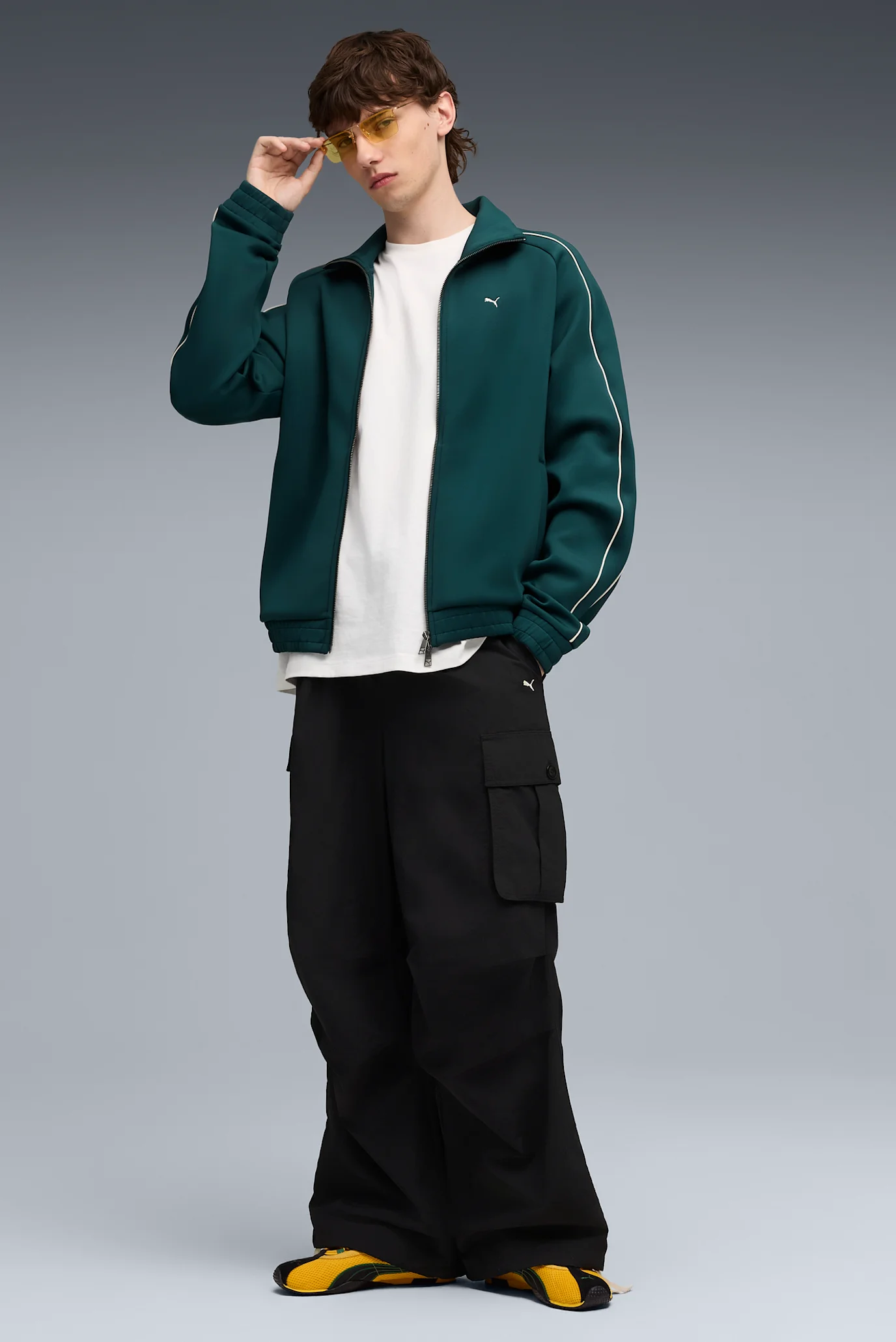 Мужские черные спортивные брюки MMQ CORDURA® Cargo Pants Men PUMA