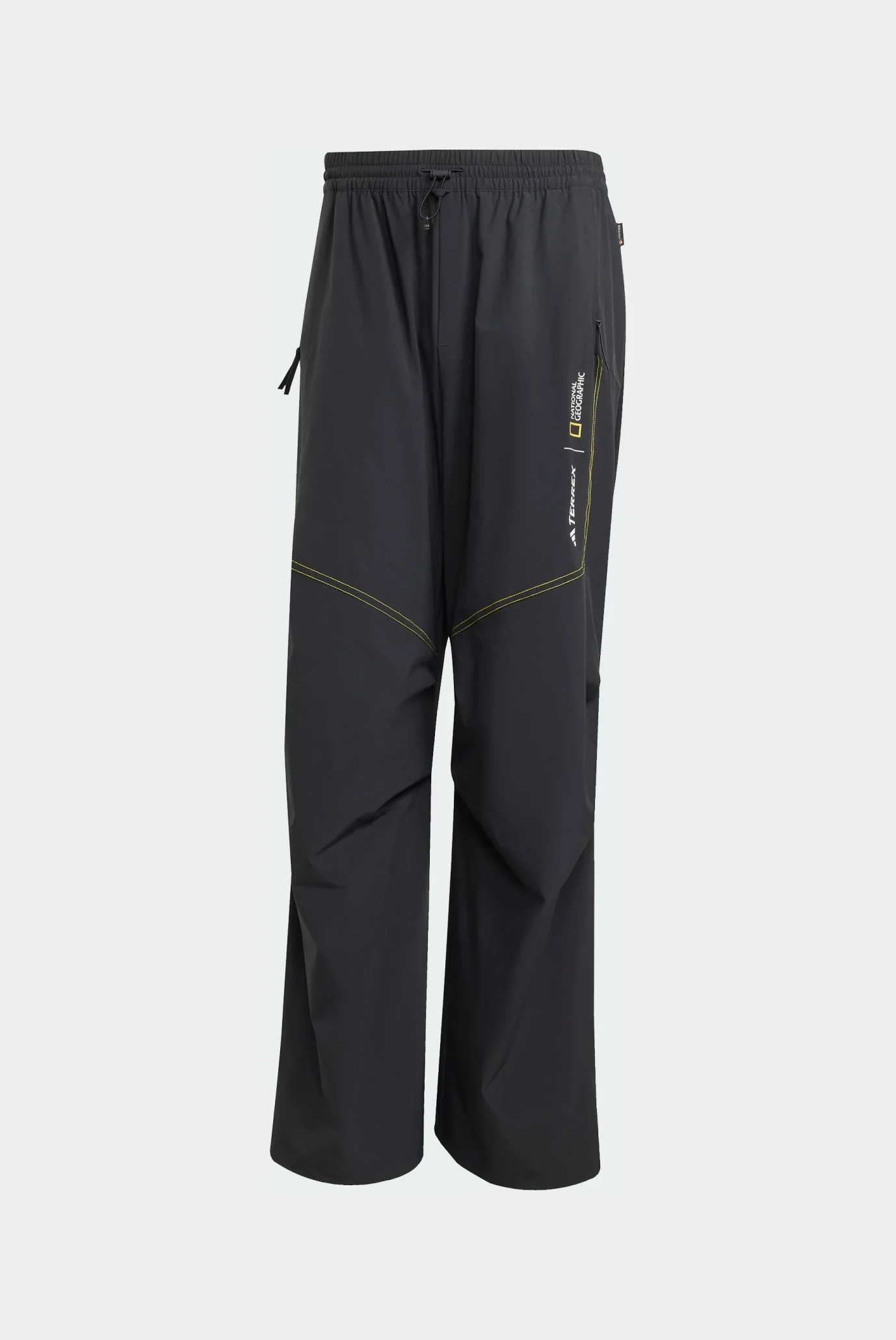 Мужские черные спортивные брюки Nat Geo AEROREADY adidas KA3278