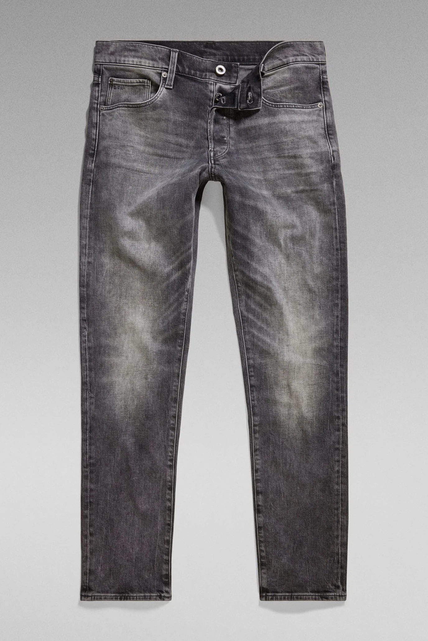 Мужские серые джинсы 3301 Straight Tapered G-Star RAW 51003,C293