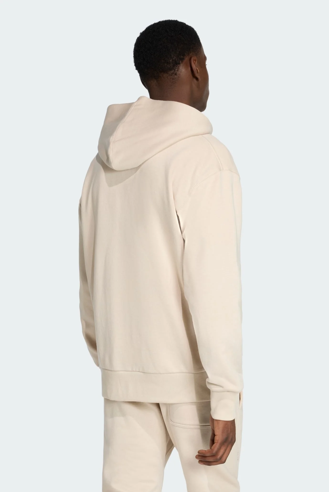Мужское бежевое худи ALL SZN Fleece Full-Zip adidas KC3161 — MD