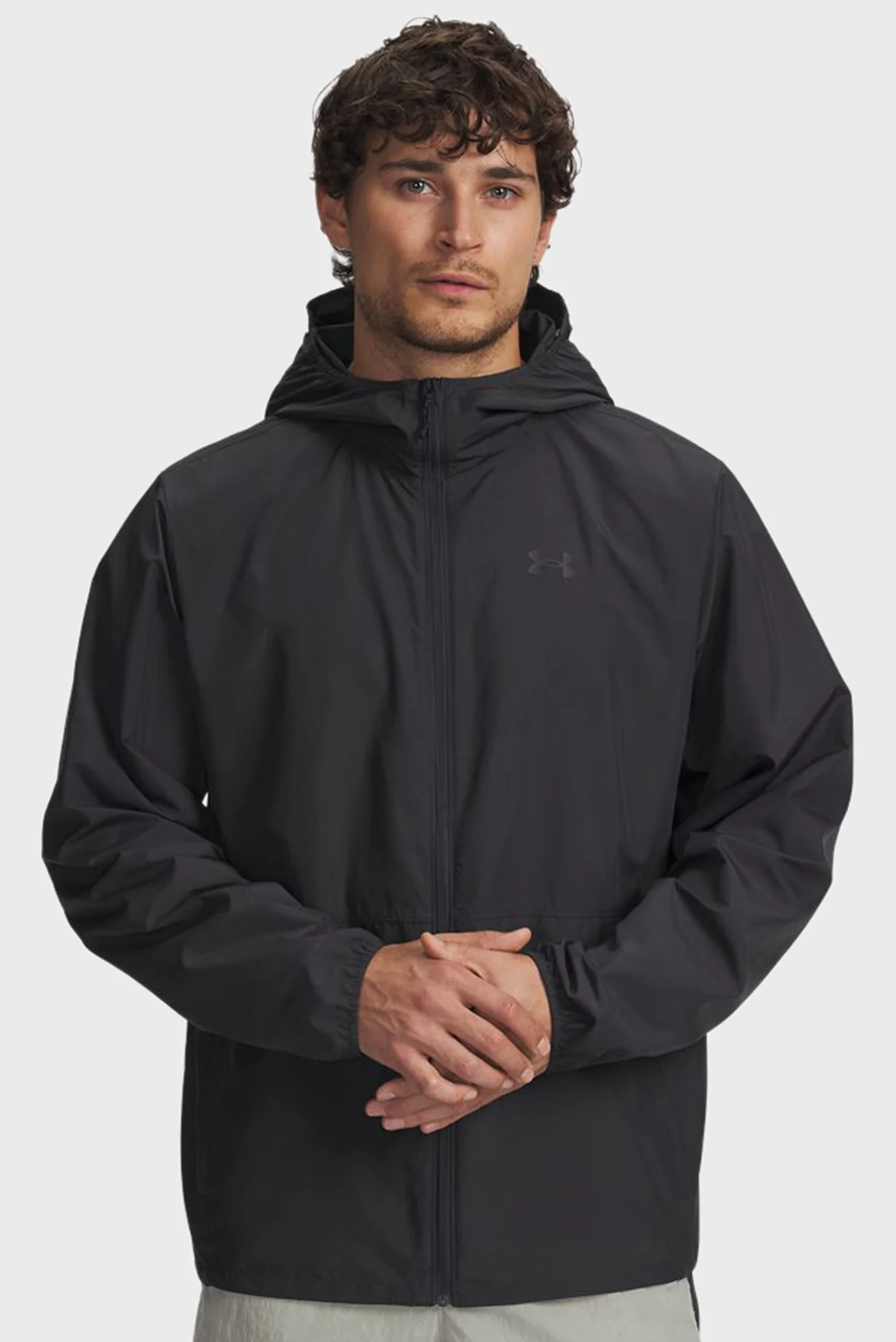 Мужская черная ветровка UA Velociti Pro Shortsleeve Under Armour