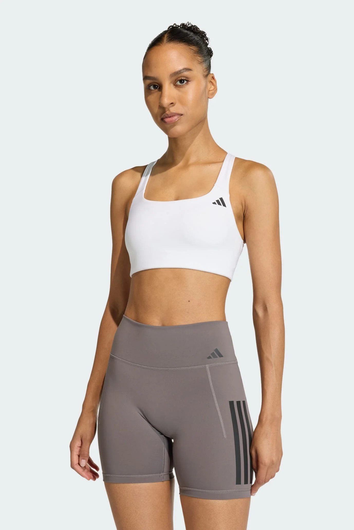 AATOMIC　ffinity Air　148cm レディース用 Жіночий білий топ Optime Workout Medium Support adidas KD6685 — MD