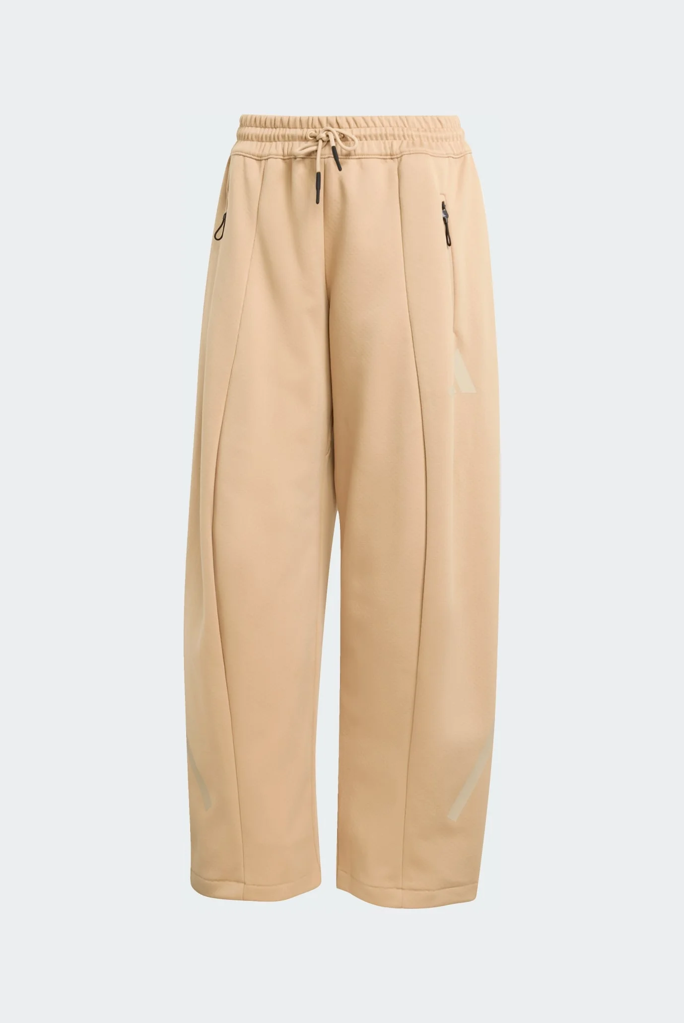 Женские бежевые спортивные брюки adidas Z.N.E. Open-Hem adidas