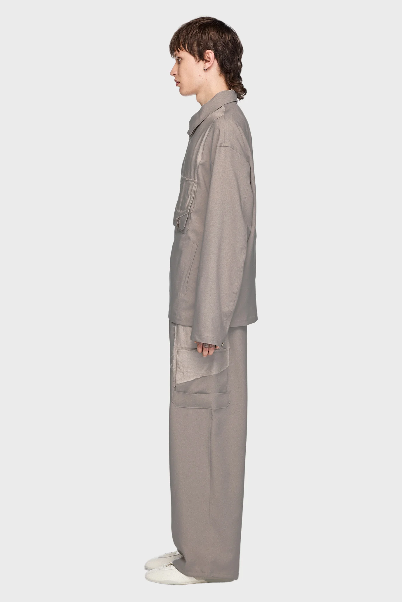 Мужская коричневая куртка Y-3 UTILITY BLOUSON adidas KS7635 — MD