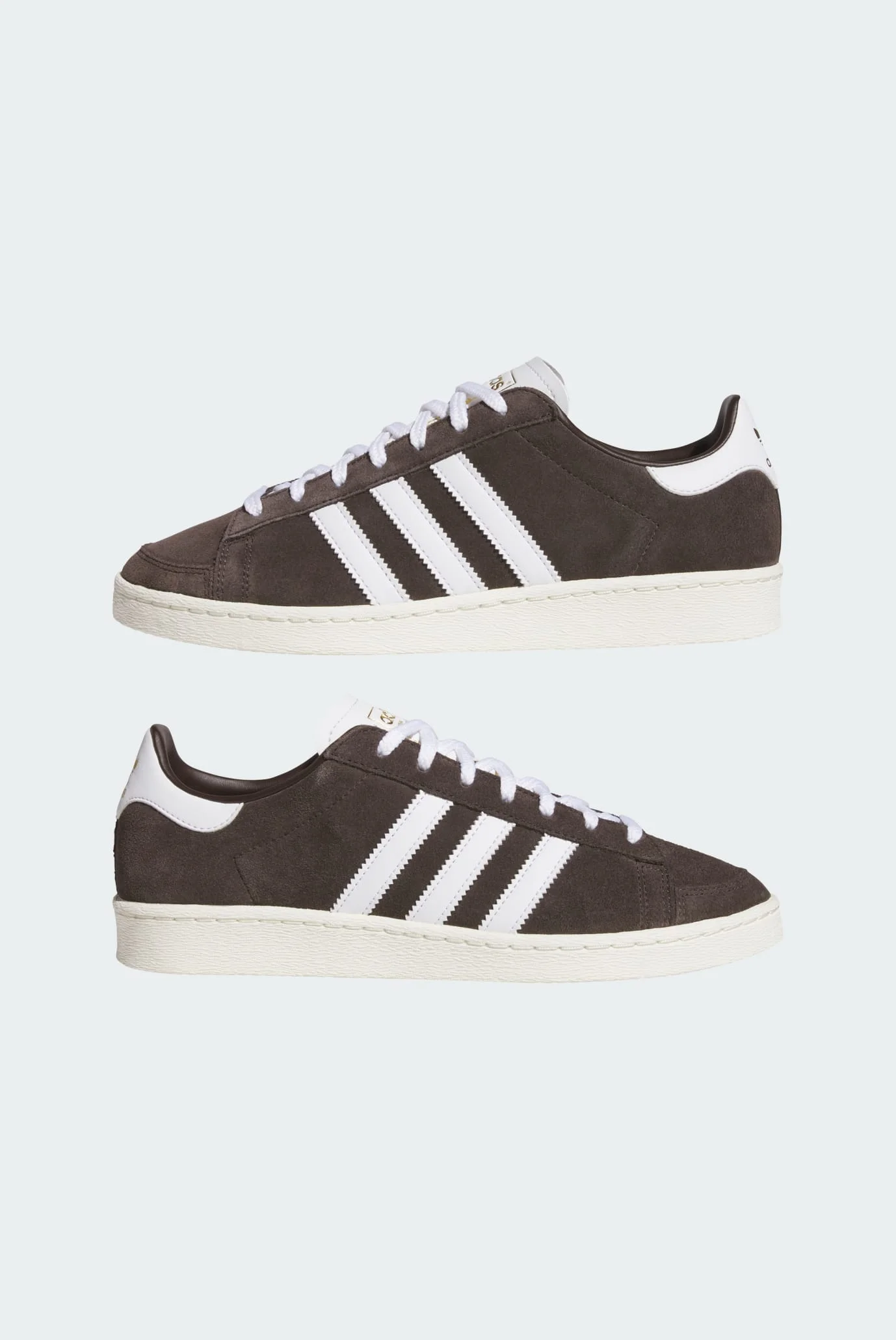 Коричневые замшевые кроссовки JABBAR LO adidas JP8985 — MD-Fashion