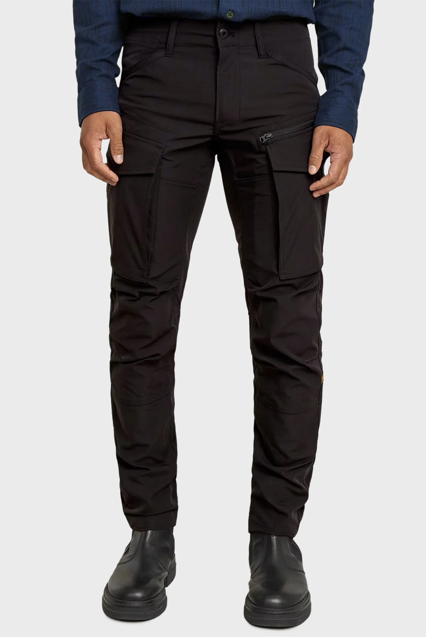 Мужские черные карго Rovic Zip 3D G-Star RAW D02190,D909 — MD-Fashion